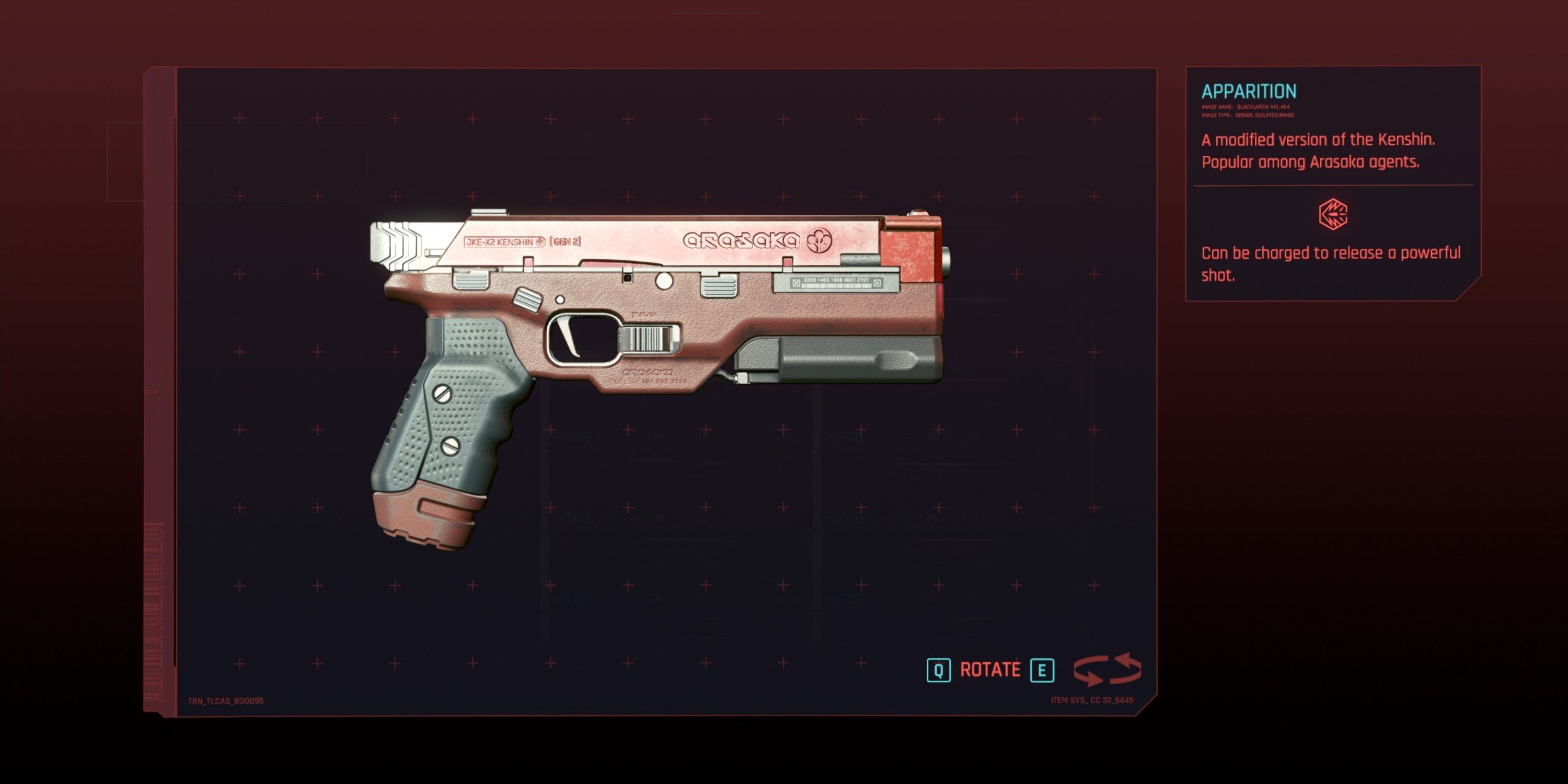 apparition iconic pistol