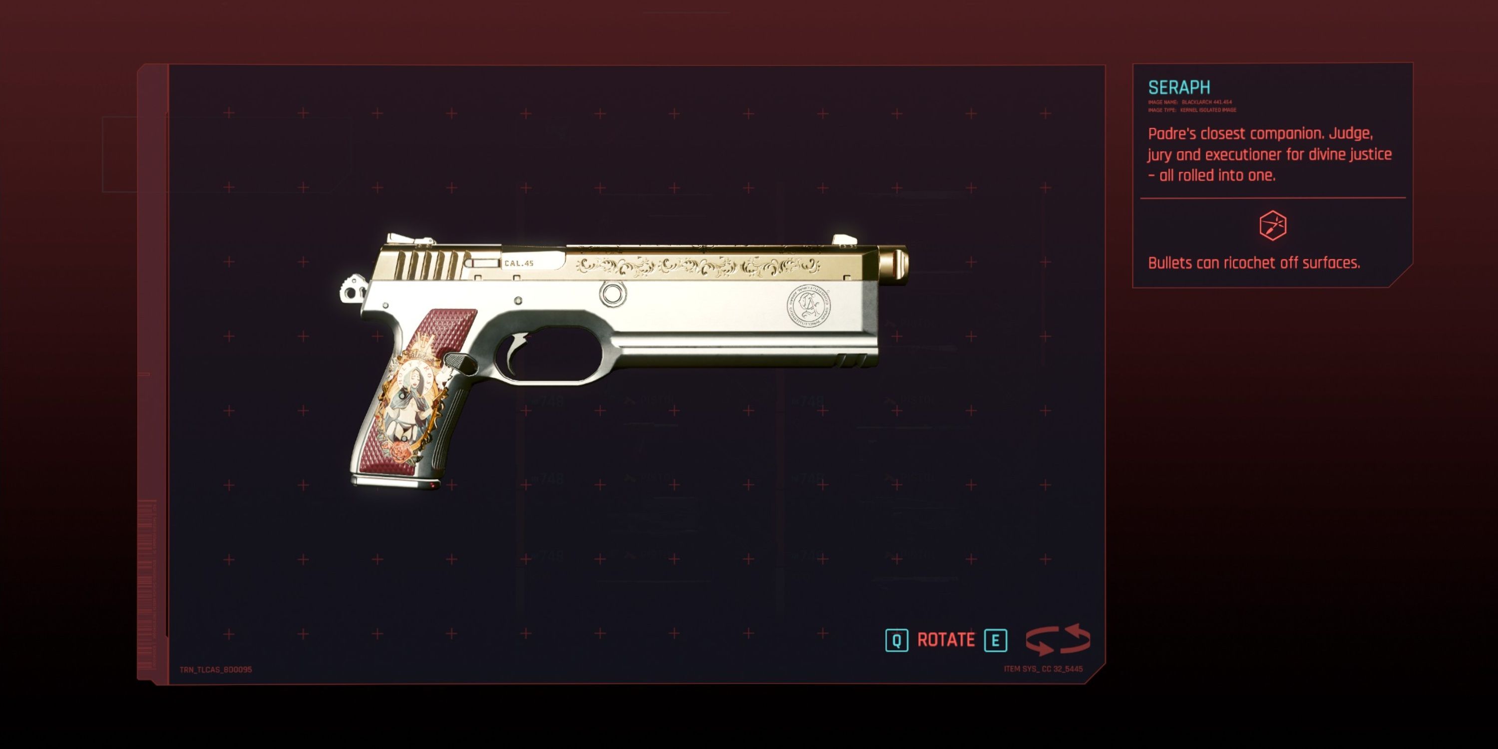 seraph iconic pistol