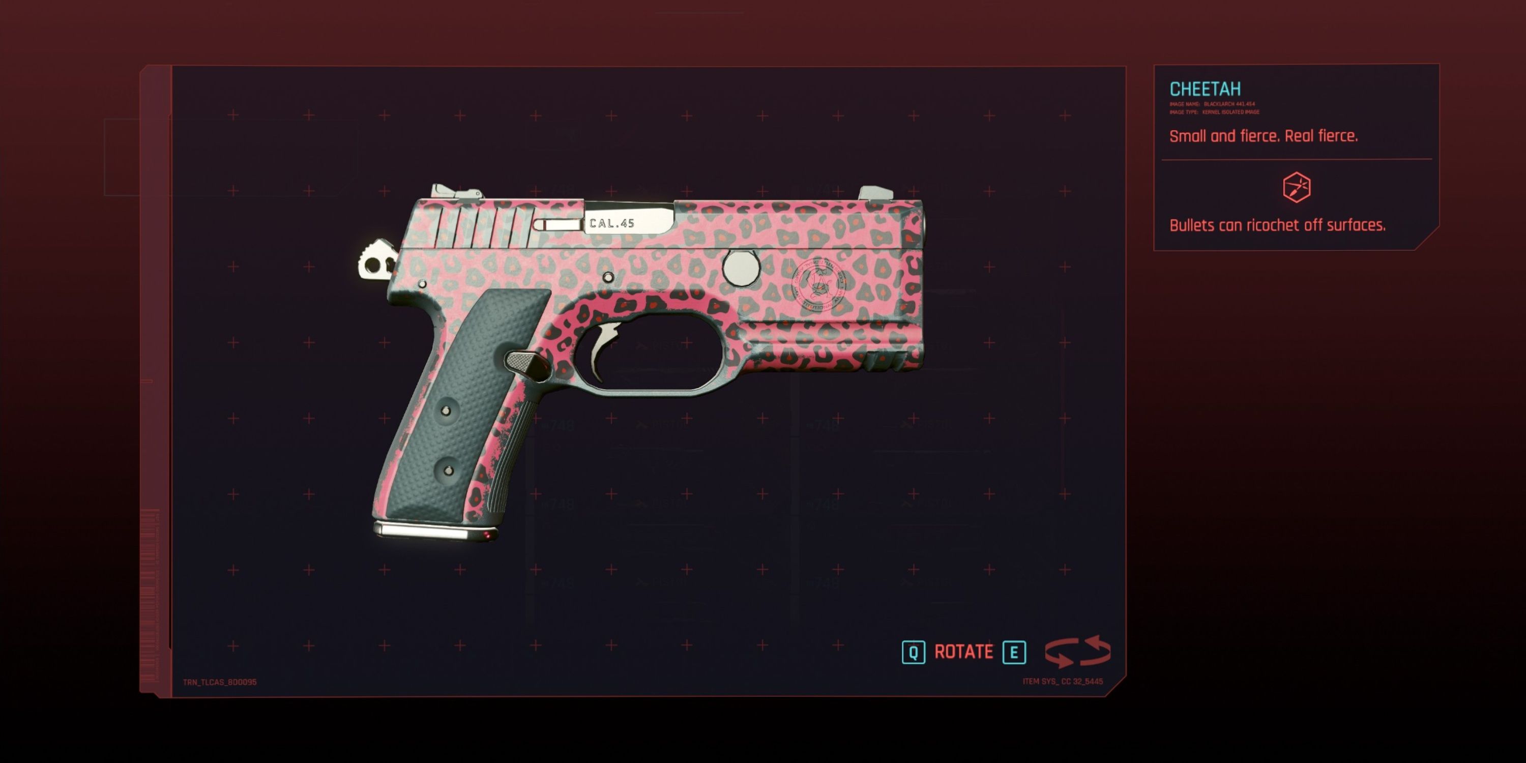 cheetah iconic pistol