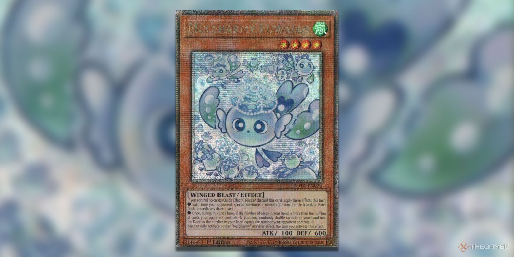 Mulcharmy Fuwalos Quarter Century Yu-Gi-Oh! TCG Card Art.