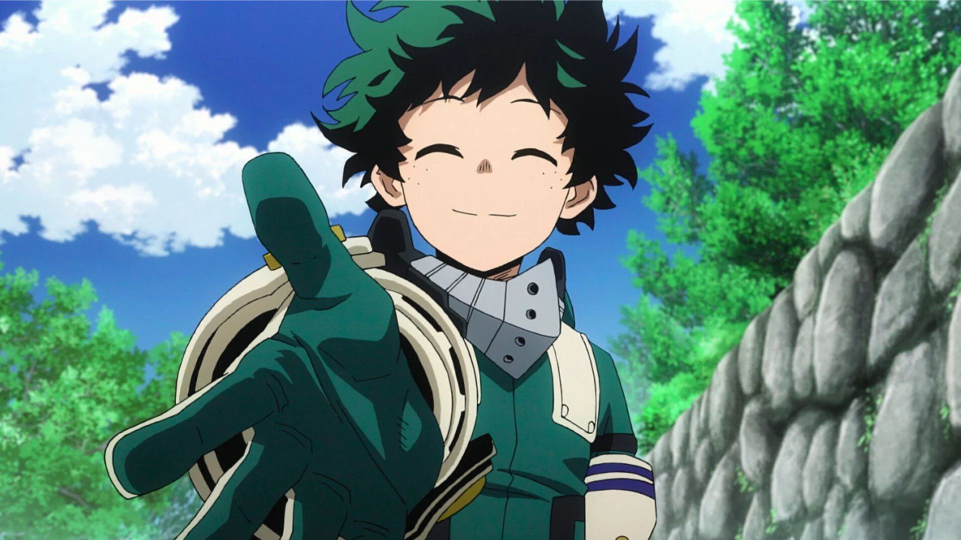 Deku in My Hero Academia.