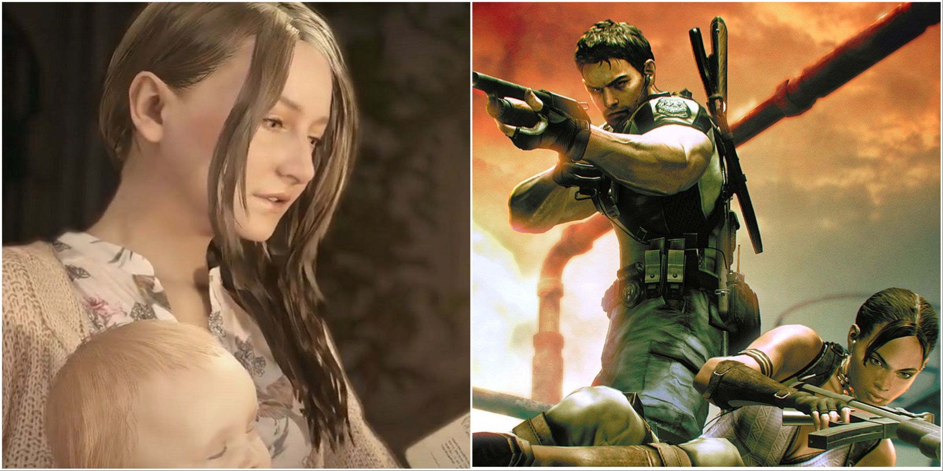 Resident Evil Village and Resident Evil 5 Feature