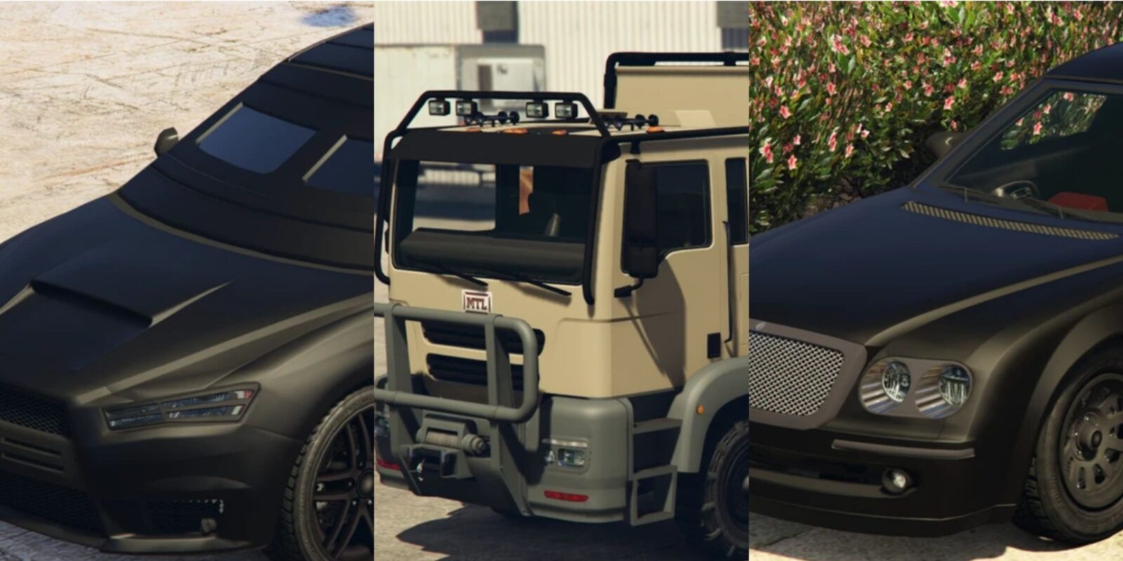 Best Cars With Bulletproof Windows In GTA Online