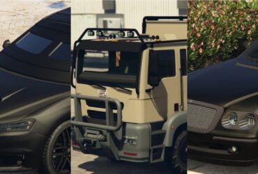 Best Cars With Bulletproof Windows In GTA Online