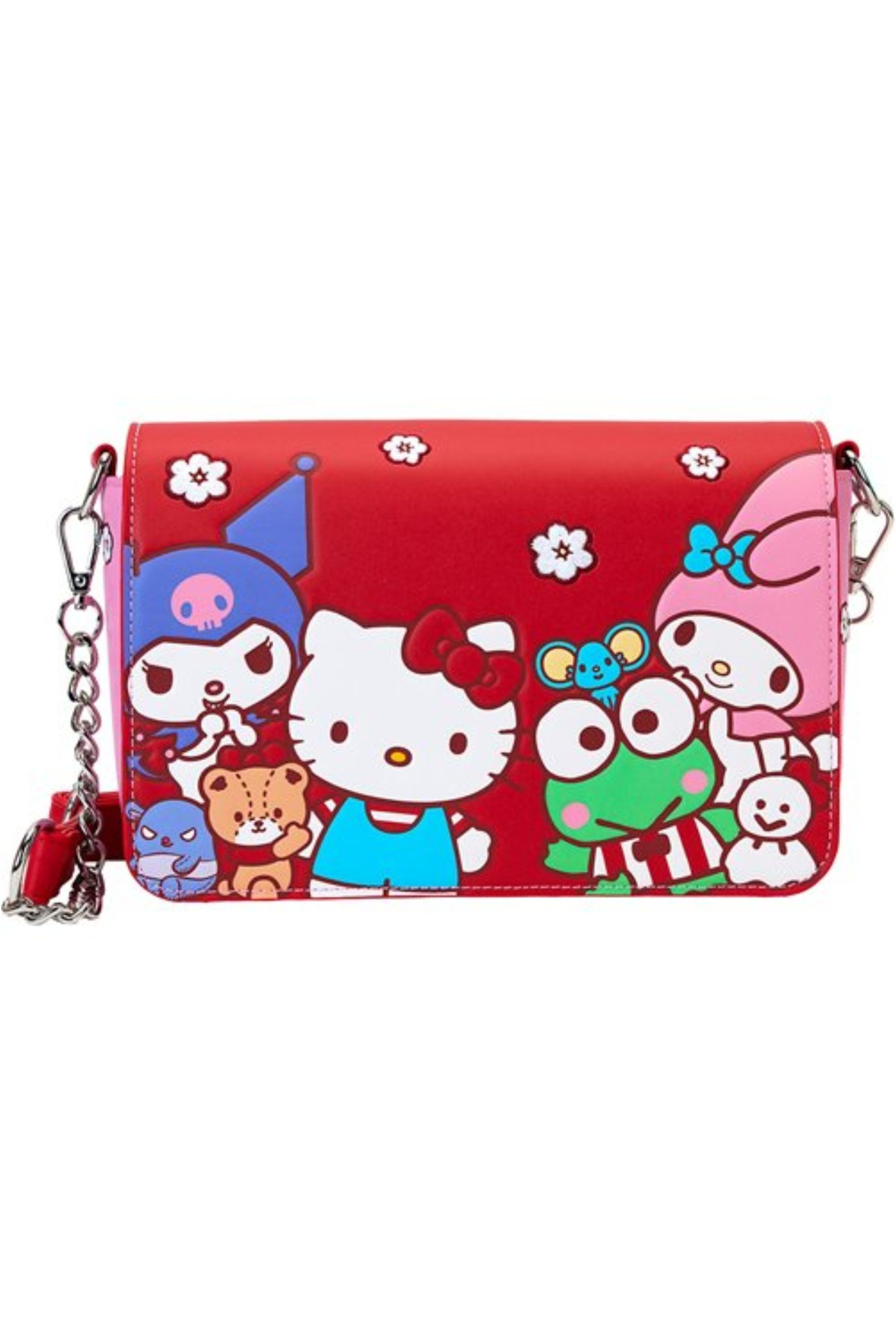 Loungefly Sanrio Hello Kitty & Friends Color Block Crossbody Bag.