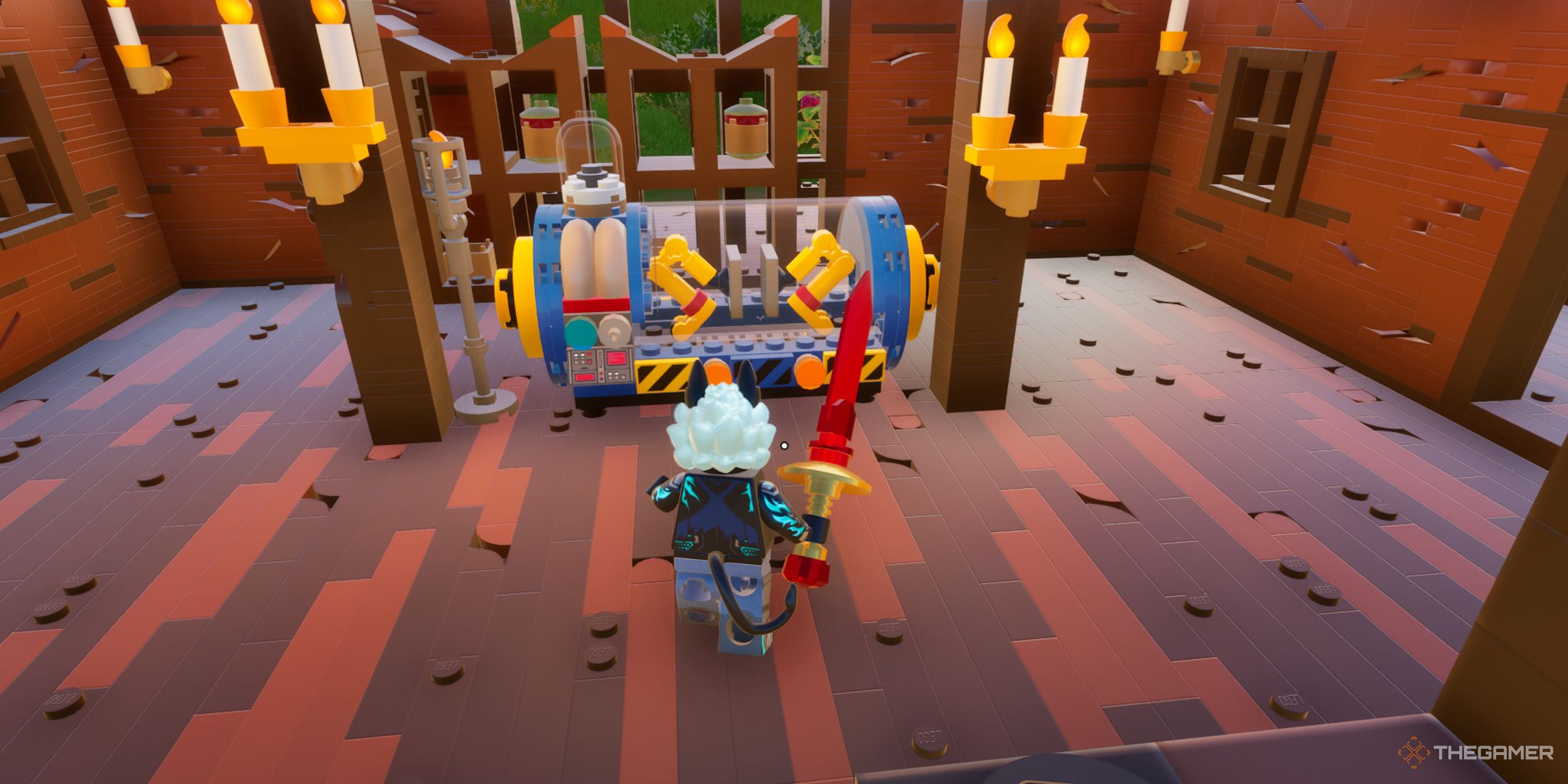 The Legendary Forge in Lego Fortnite Odyssey.