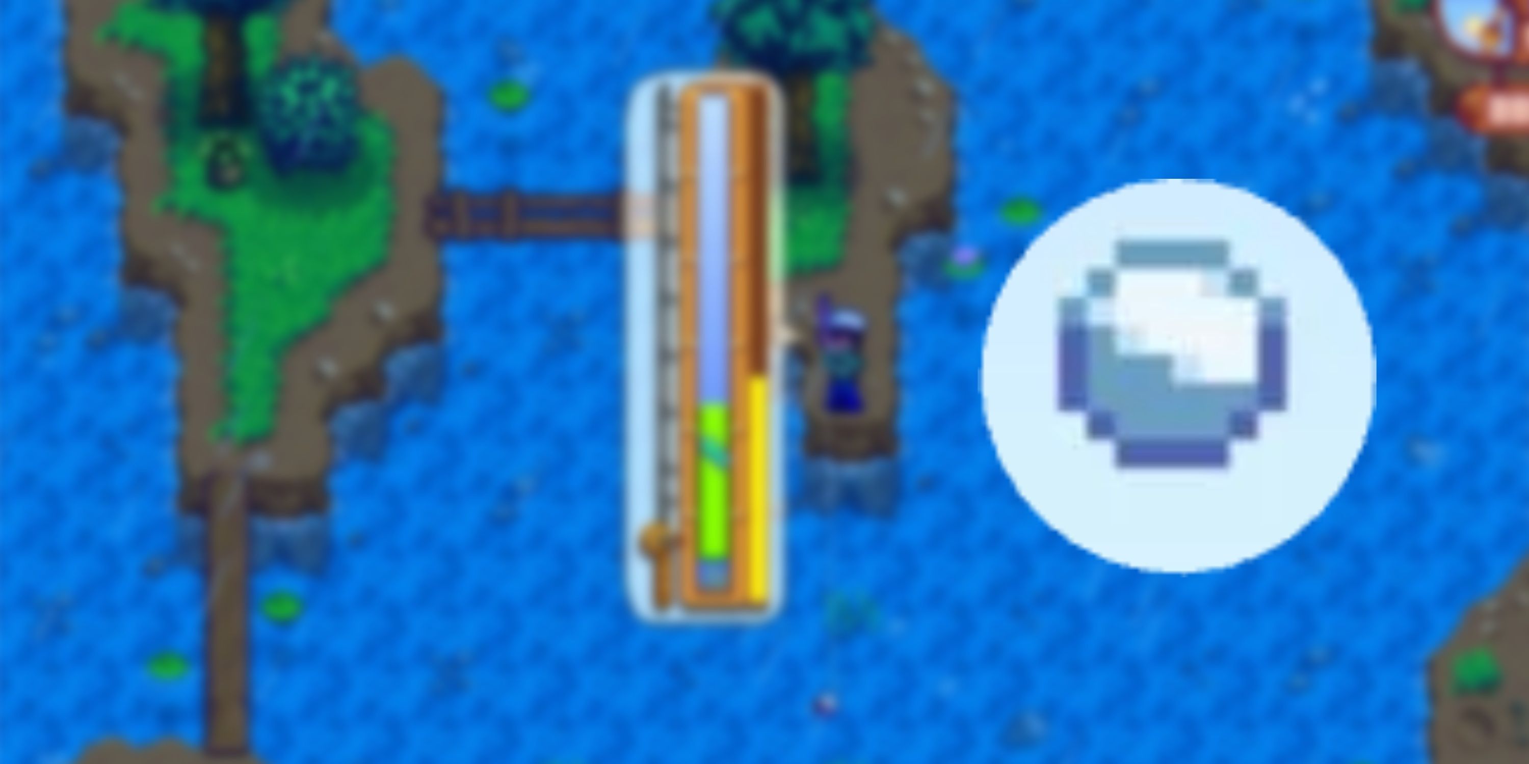 Leaded Bobber Tackle in Stardew Valley. 