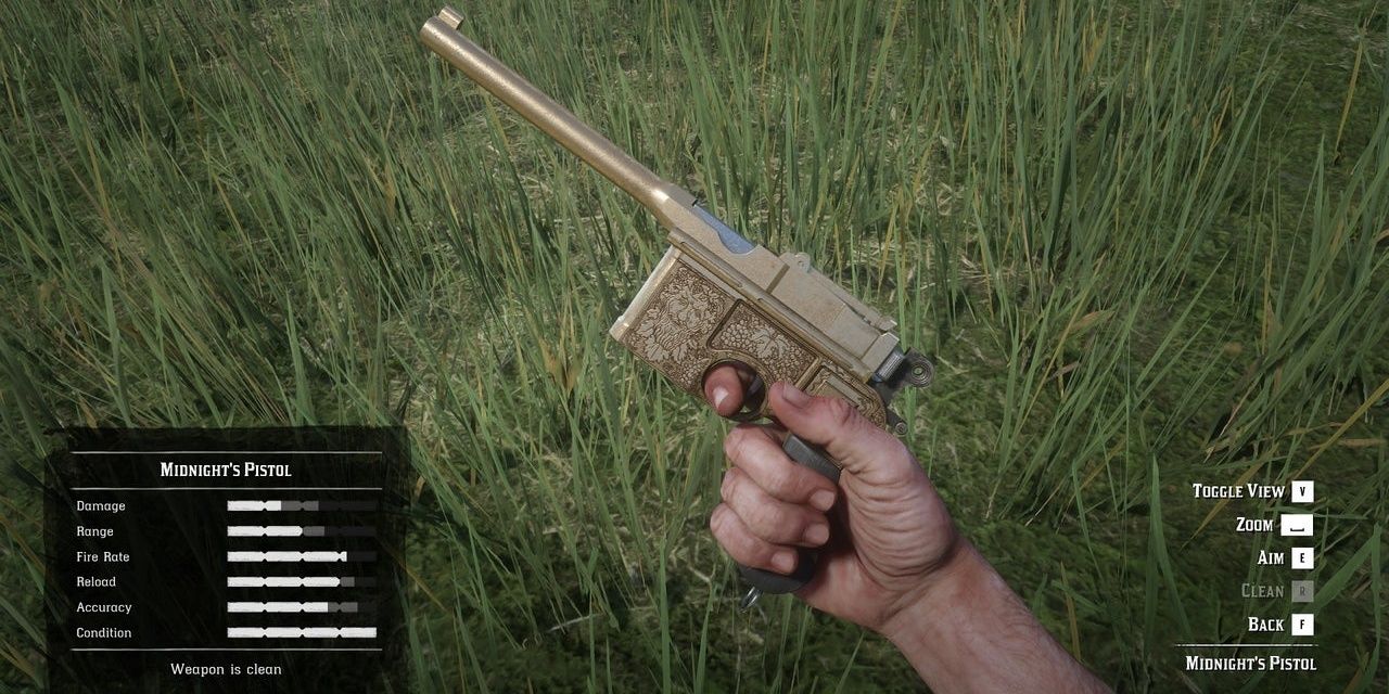 Midnight’s Pistol in Red Dead Redemption 2