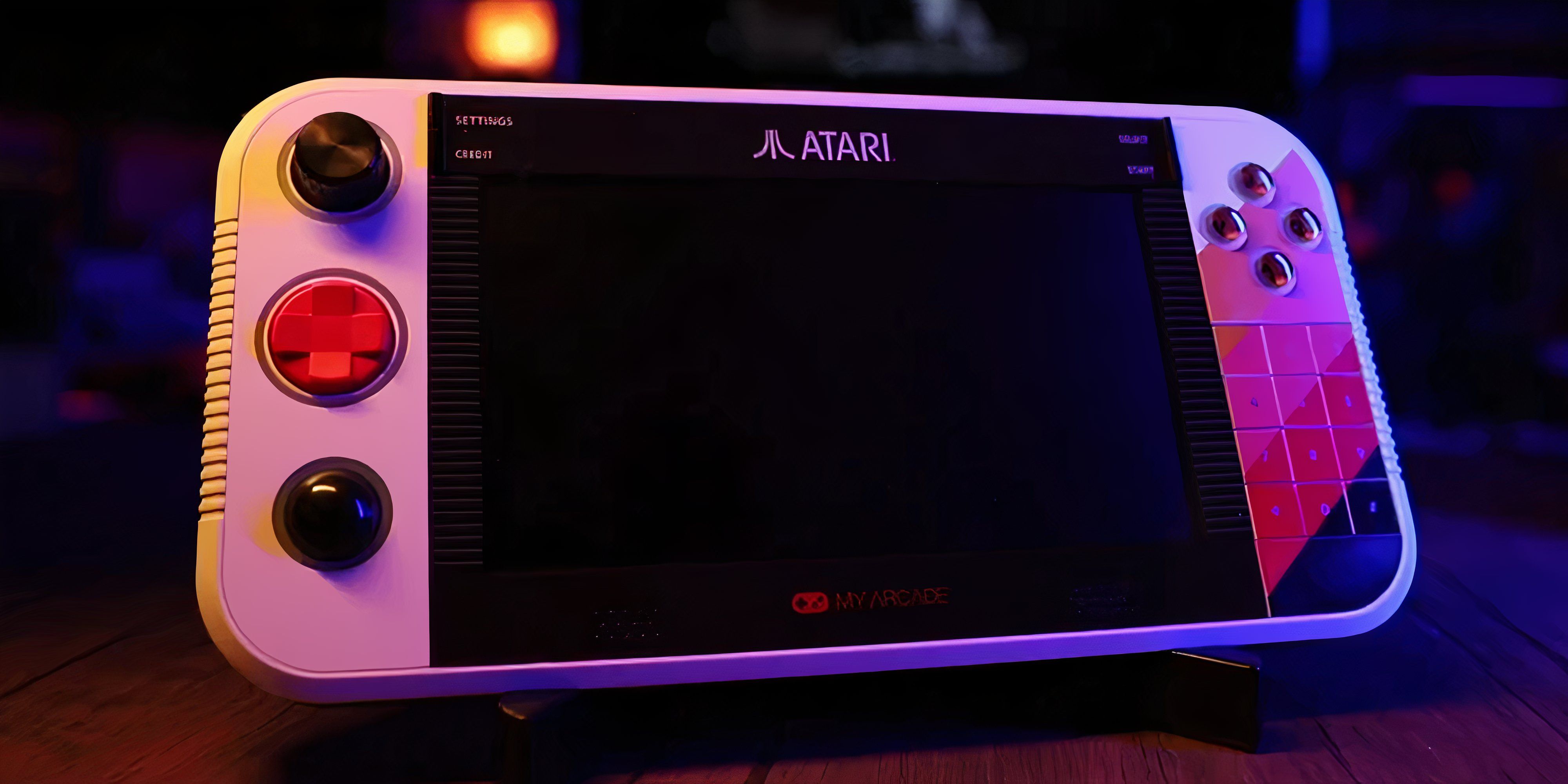 atari gamestation go handheld device.