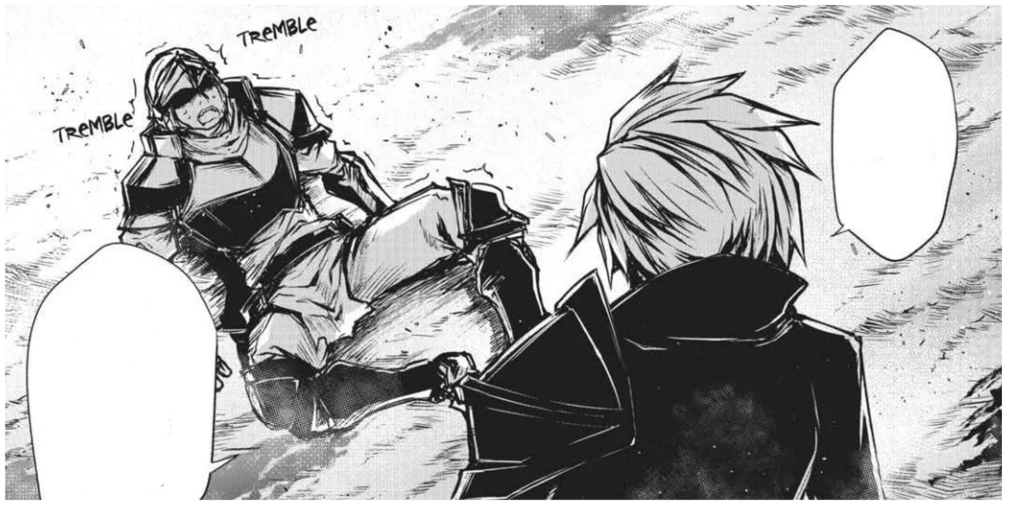 Arifureta: From Commonplace to World's Strongest manga excerpt where Hajime defeats soldiers