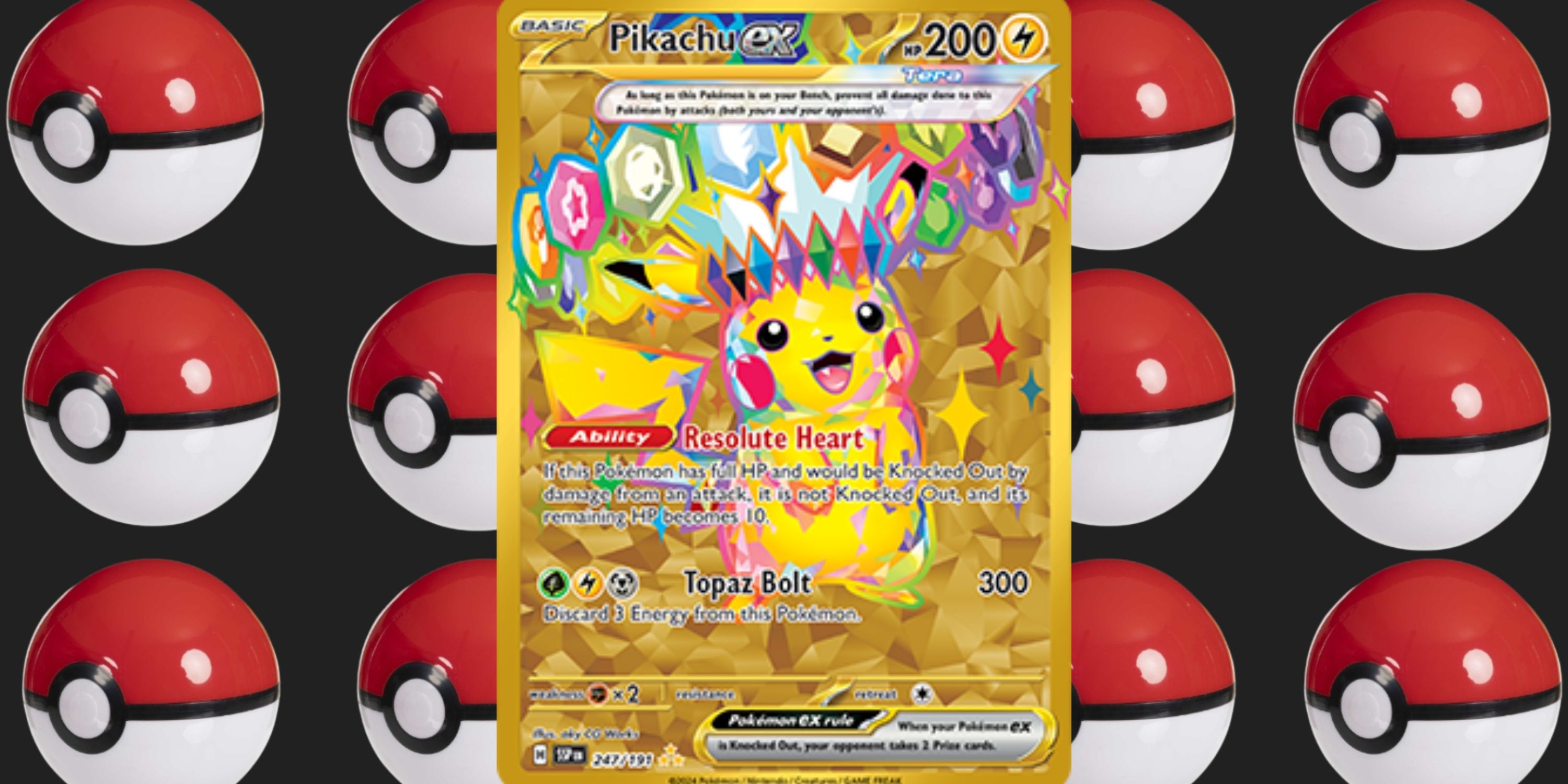 Pikachu Ex #247