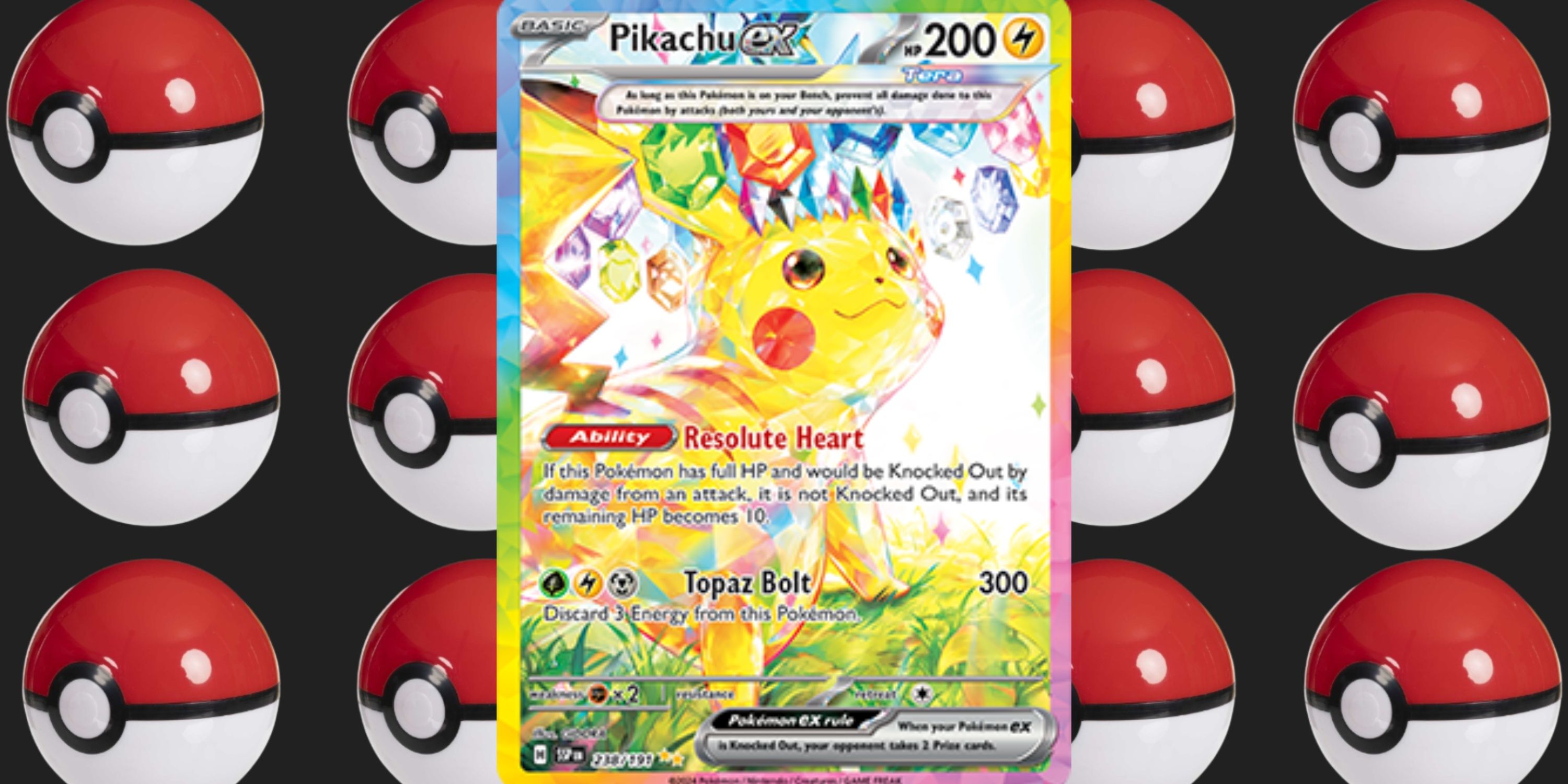 Pikachu EX #238