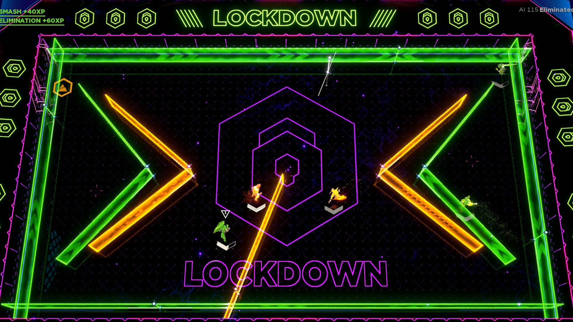 A Lockdown in Laser League