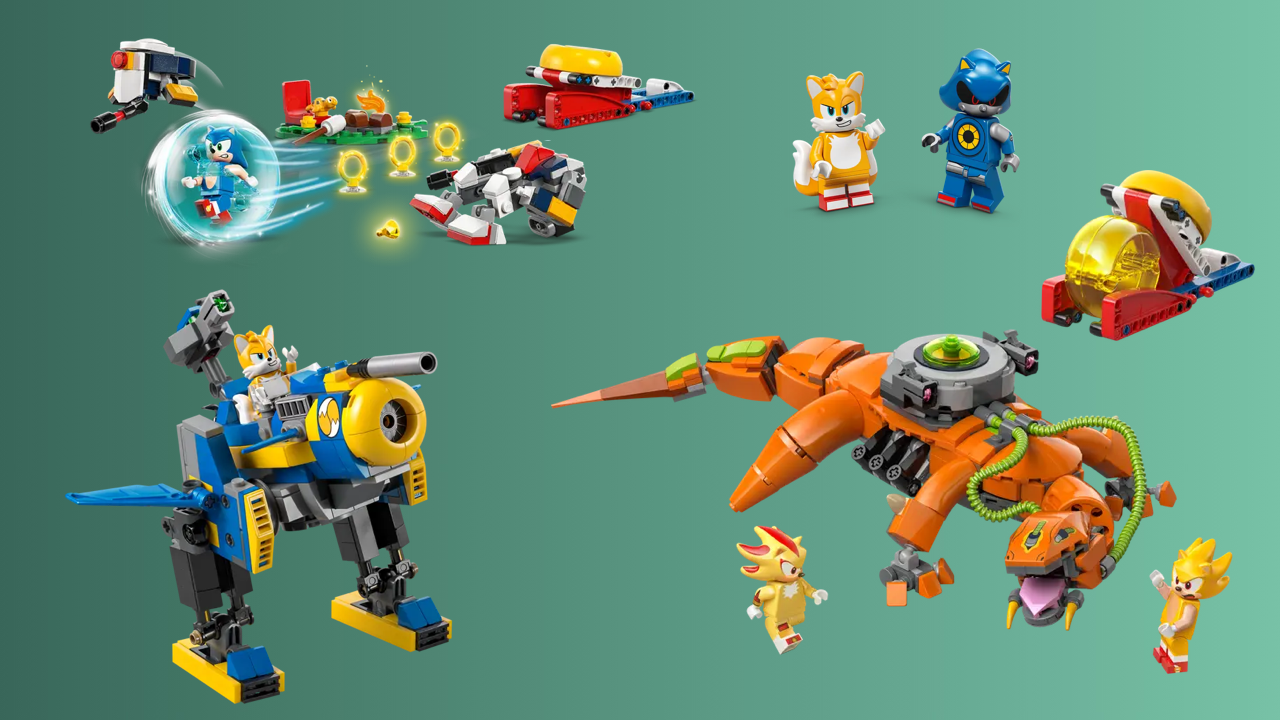 New Sonic The Hedgehog Lego Sets Feature Metal Sonic, Super Shadow, And Tails' Cyclone Mech