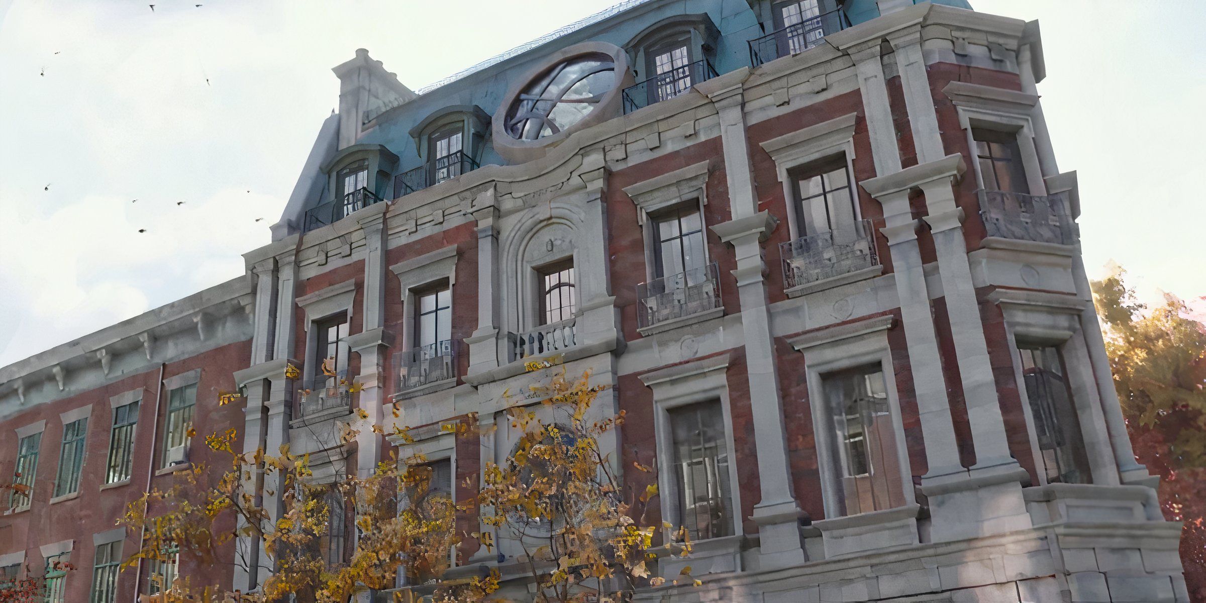 The Sanctum Sanctorum In New York City In Marvel's Spider-Man: No Way Home Movie.