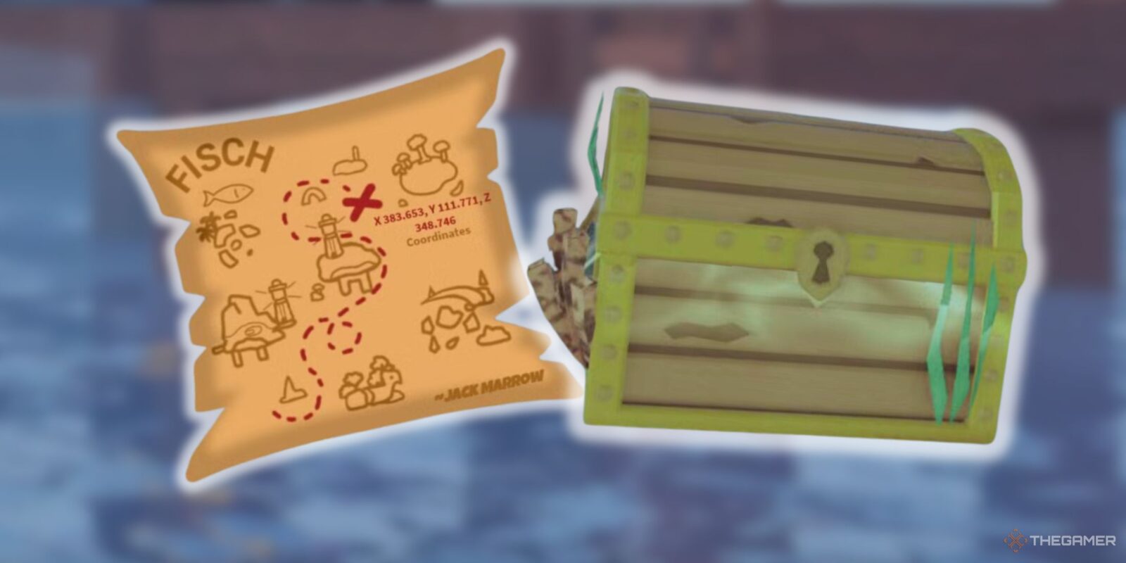 How To Use The Treasure Map In Roblox: Fisch