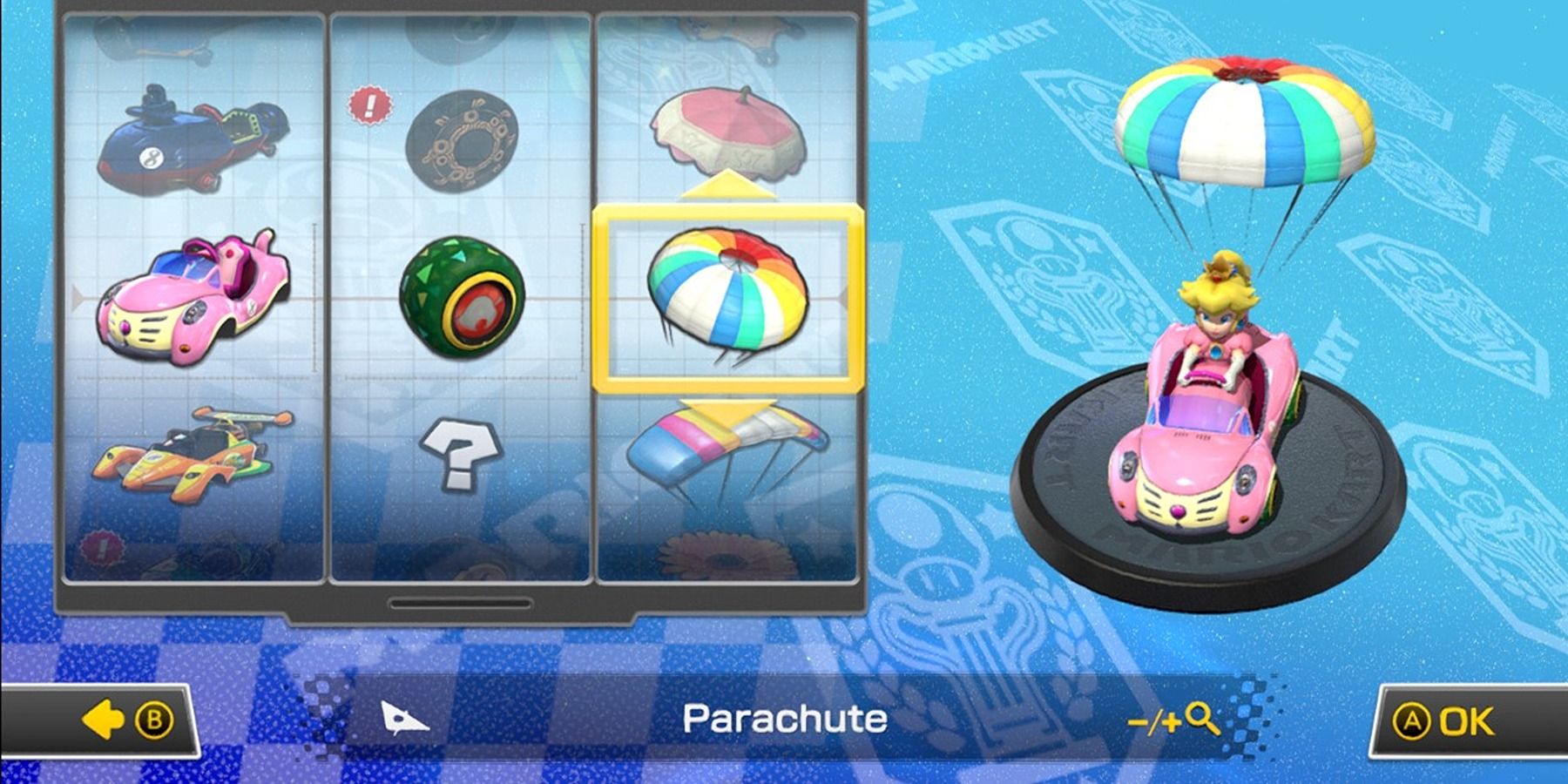 Peach Mario Kart 8 Deluxe