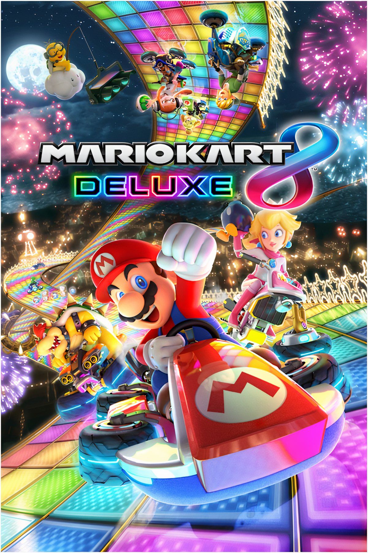 Mario Kart 8 Deluxe Tag Page Cover Art