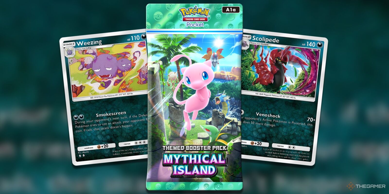 The Strongest Dark Type Cards In Pokemon TCG Pocket's Mythical Island Set