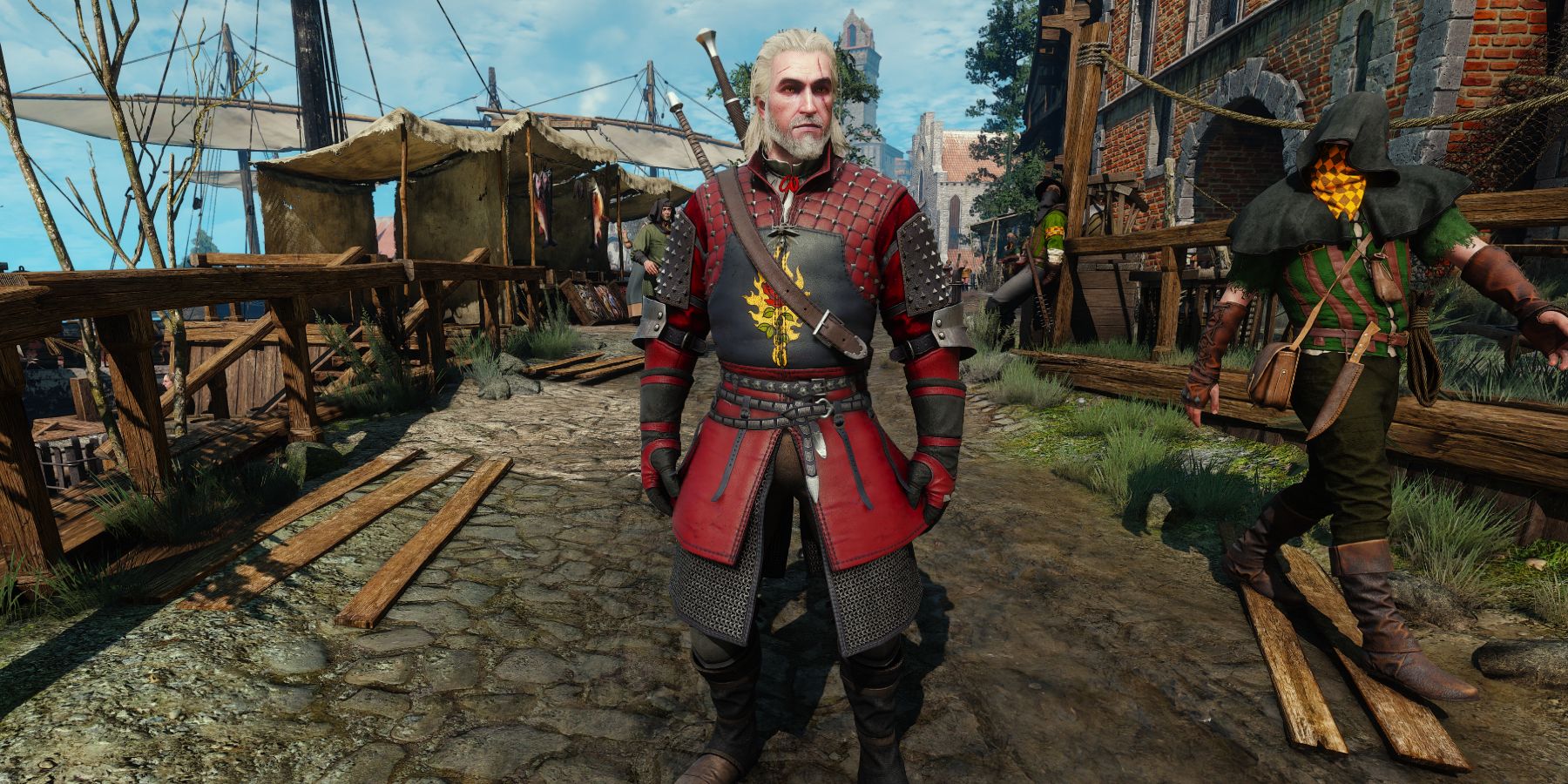 The Witcher 3 - Order of the Flaming Rose Armor