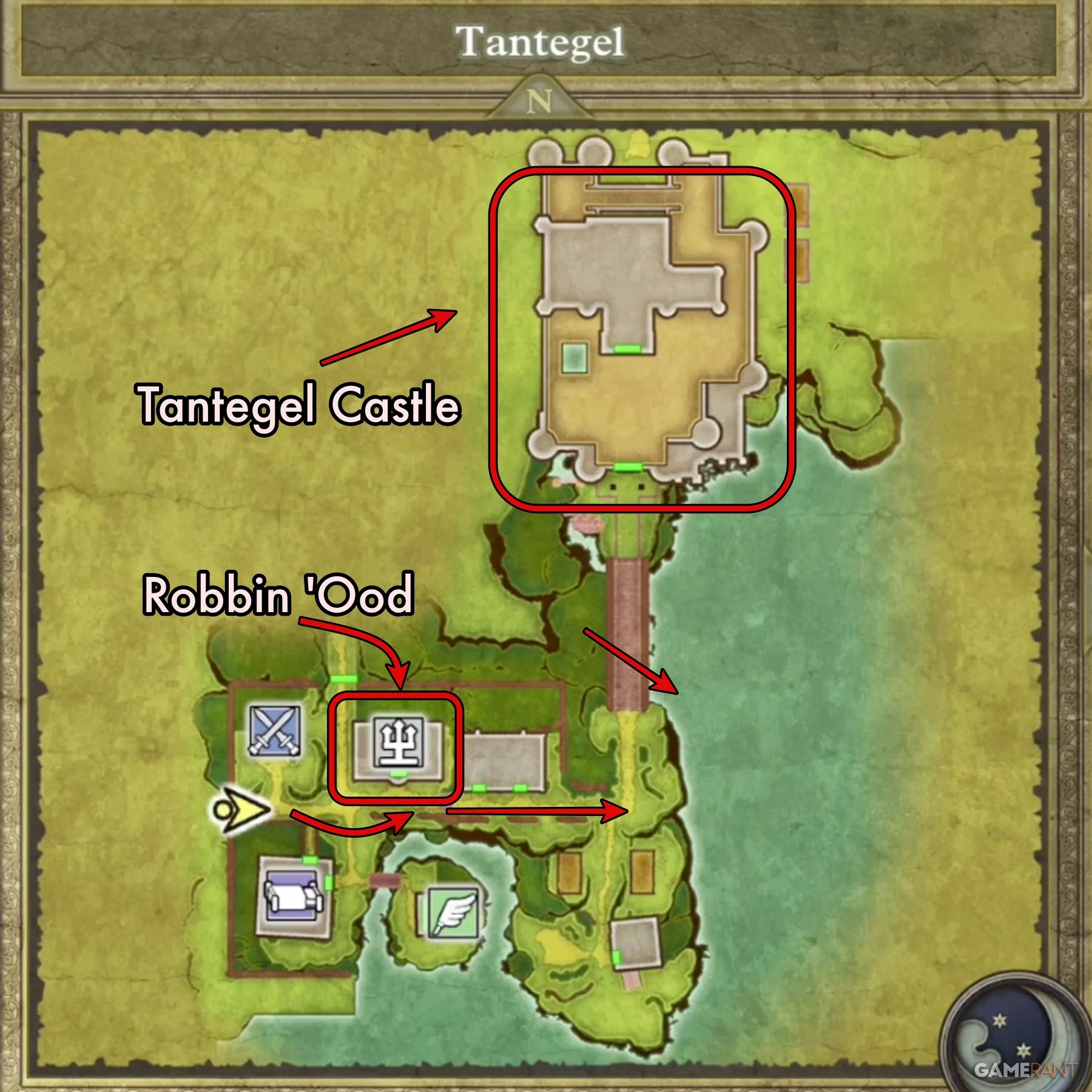 DQ3R-Tantegel-Town-Map-1