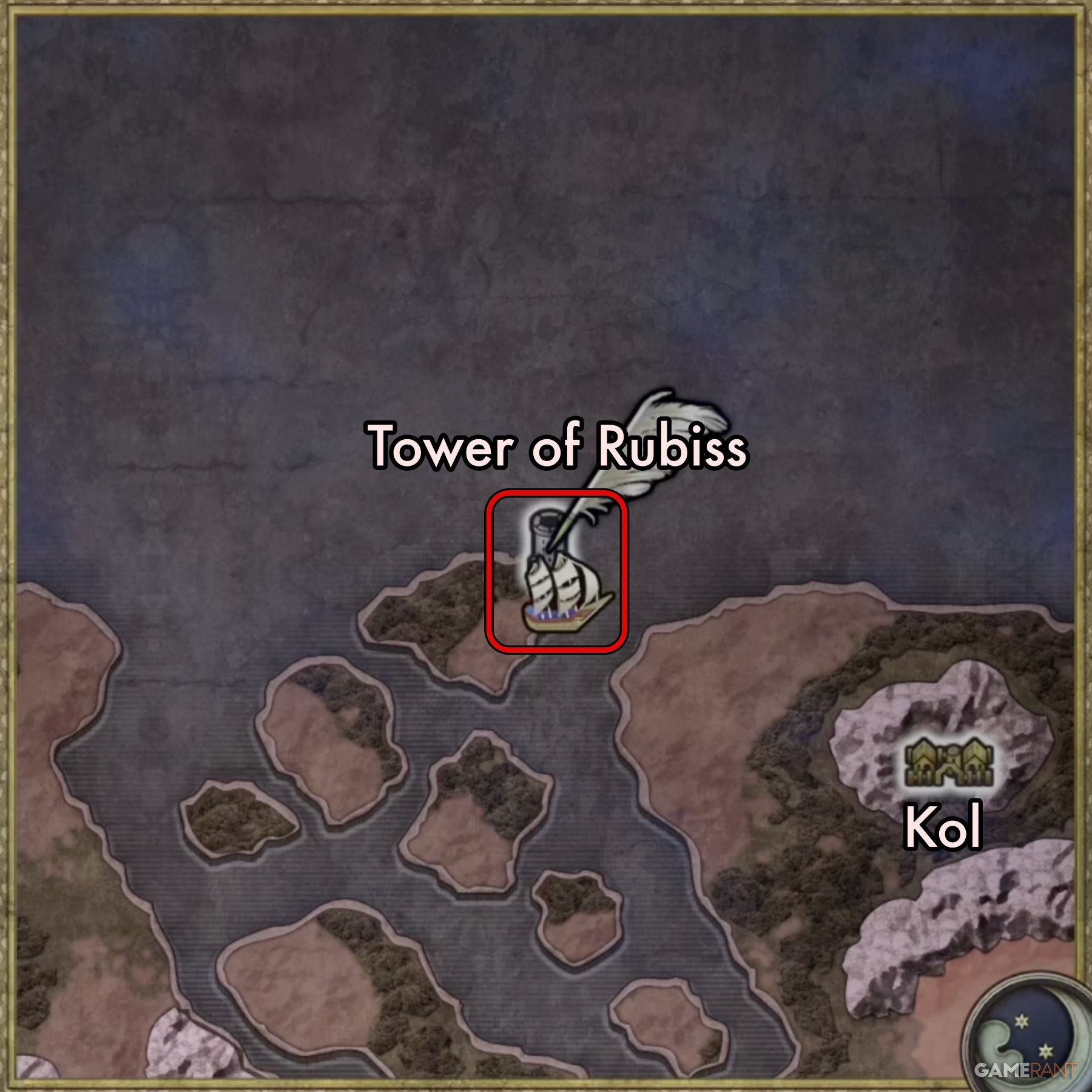 DQ3R-Tower-of-Rubiss-Location-Map