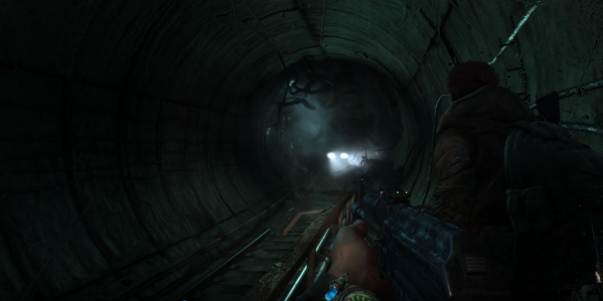 Metro 2033 Ghost train with Khan during Ghosts mission