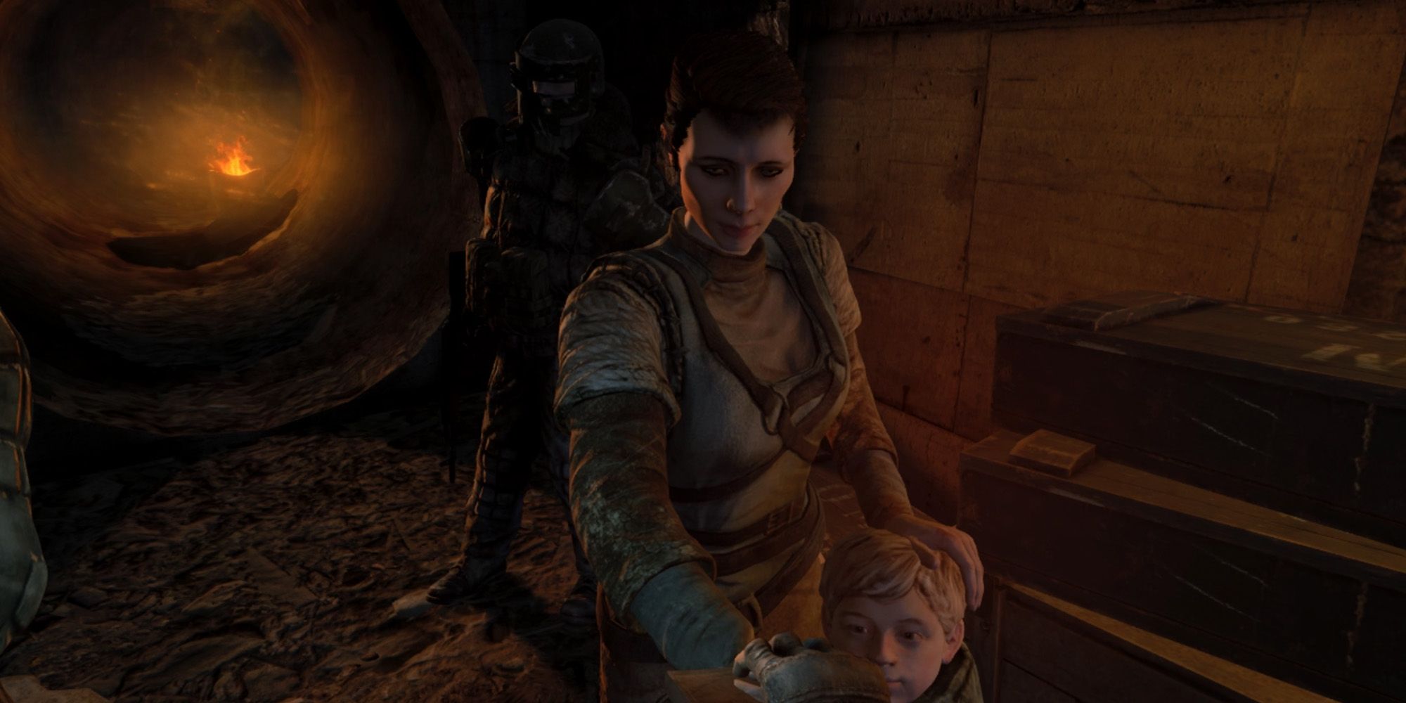 Metro 2033 Child Moral Points refuse ammo mother