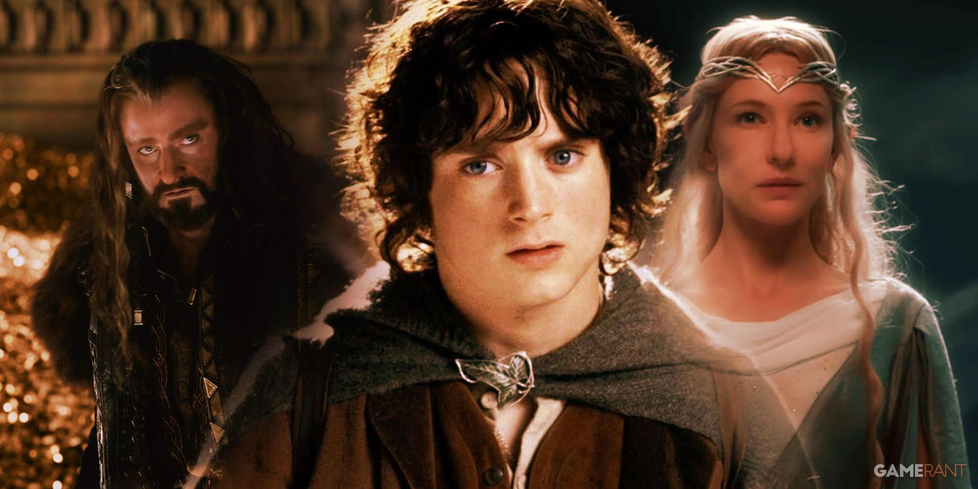 The Lord Of The Rings Thorin Oakenshield, Frodo Baggins, Galadriel