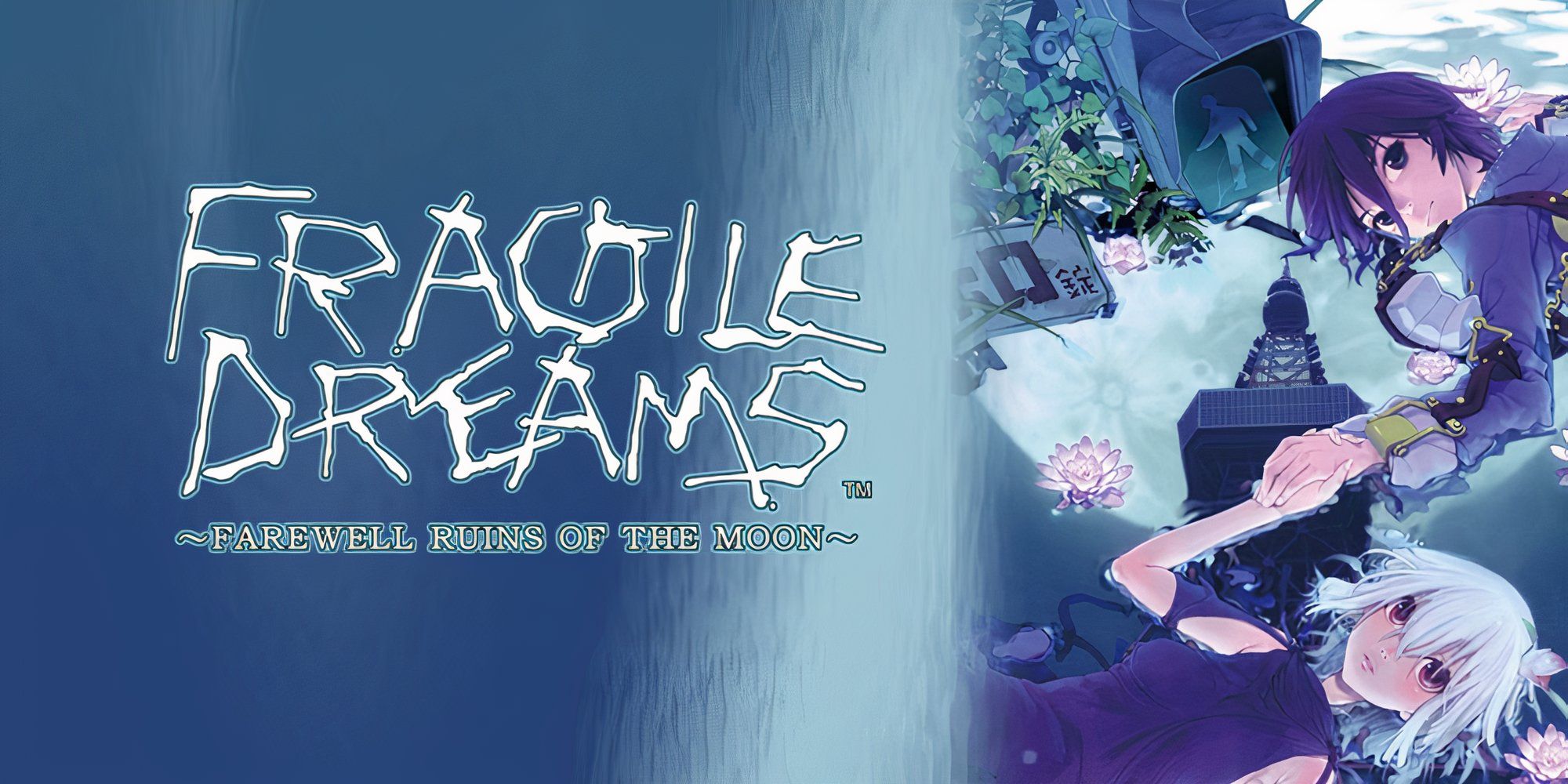 Promo art featuring characters in Fragile Dreams Farewell Ruins Of The Moon