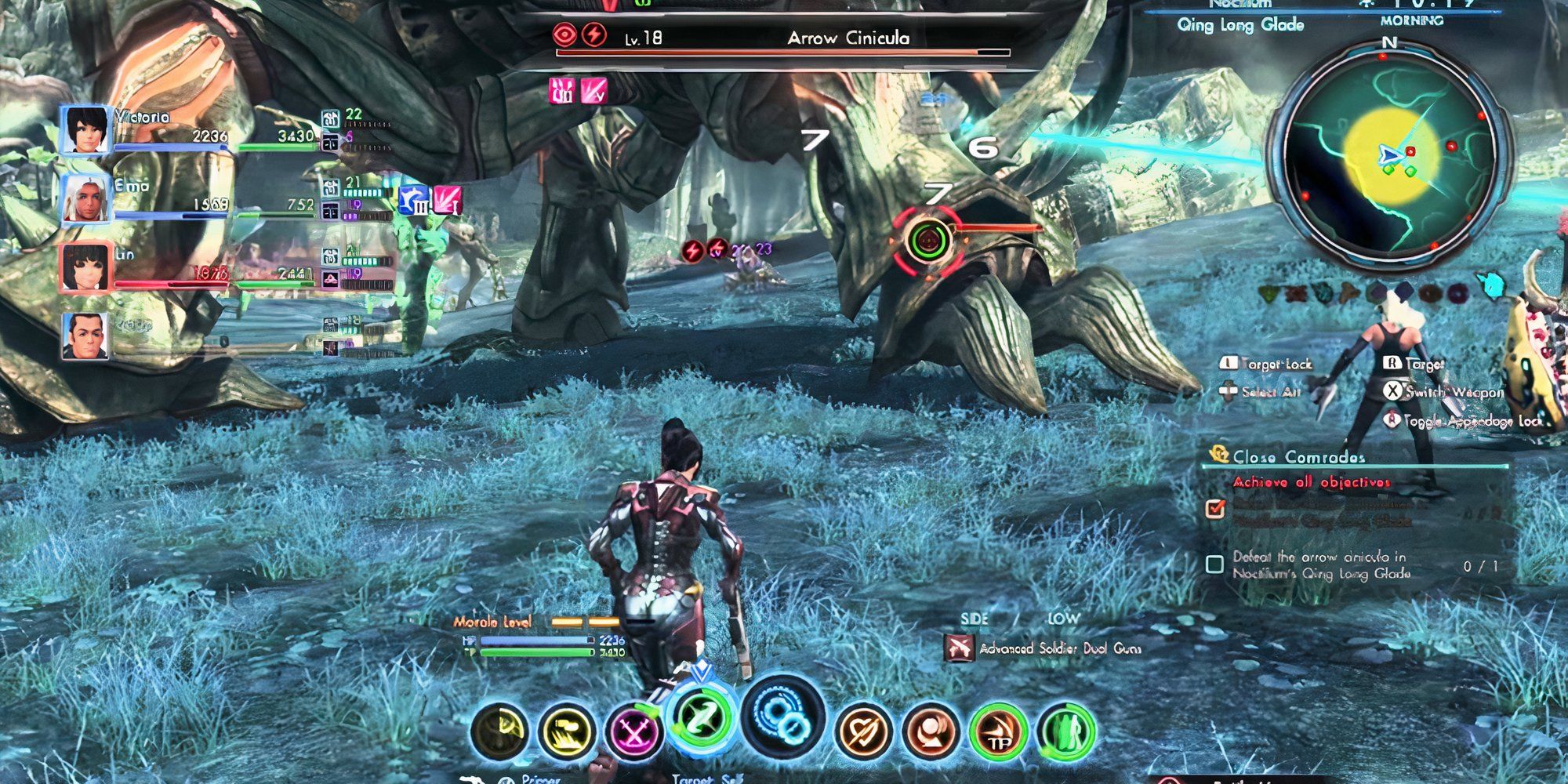 Playing co-op in Xenoblade Chronicles X