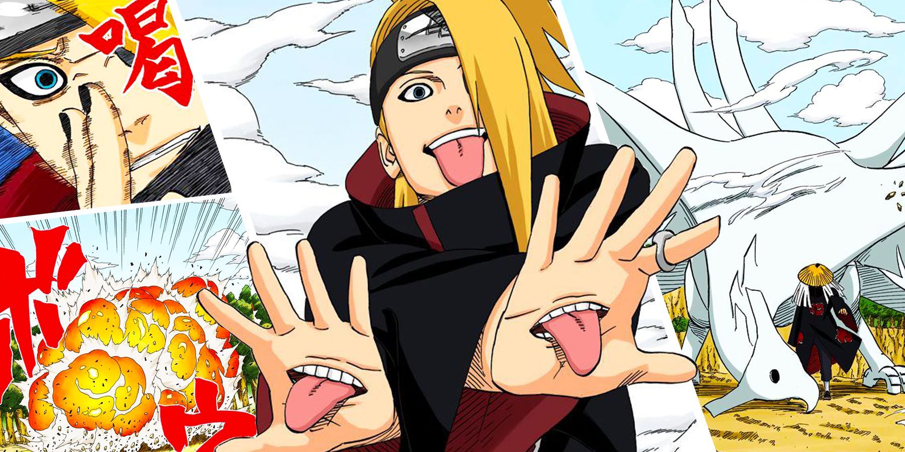 Naruto Deidara Explosion Akatsuki