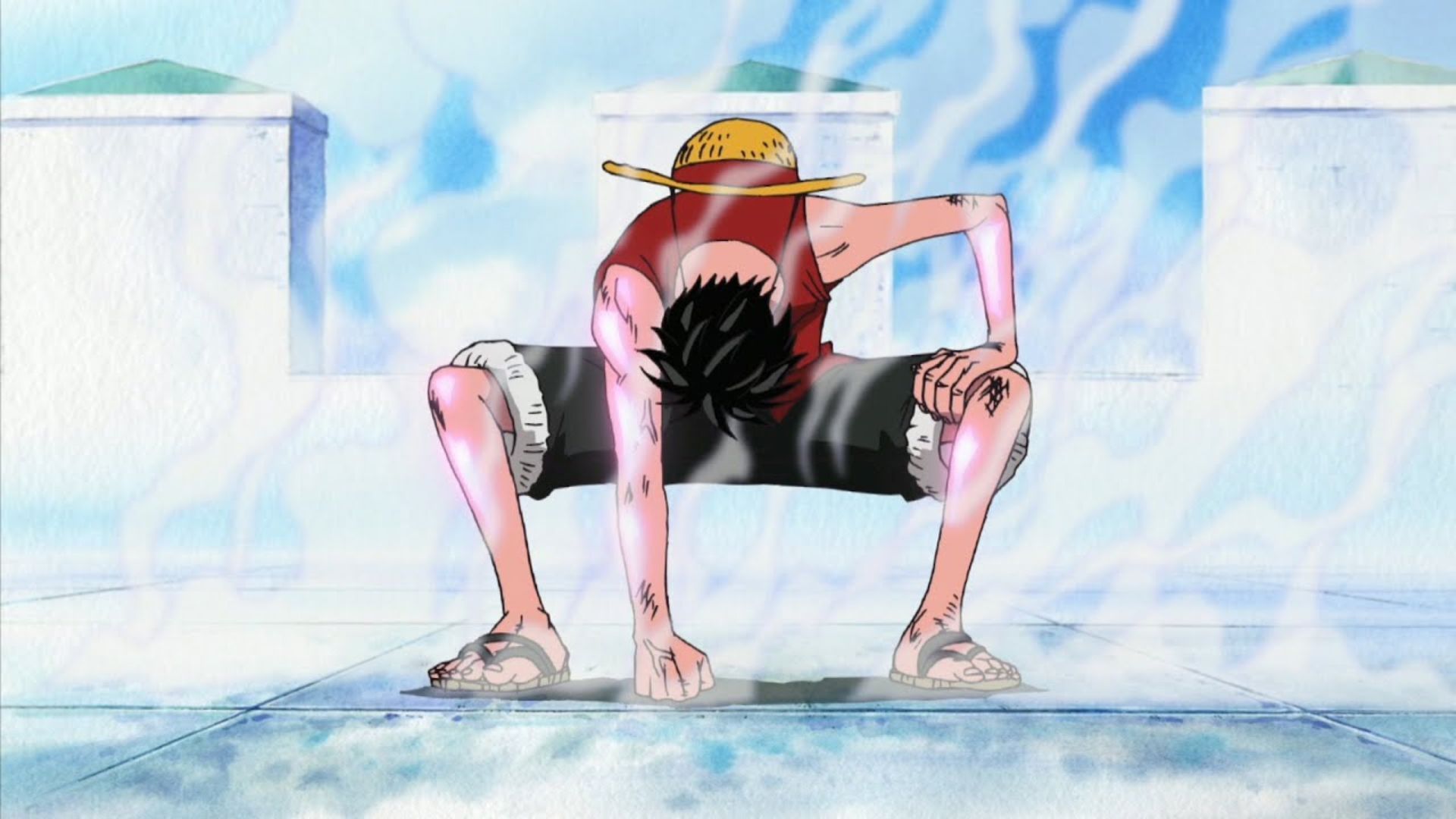 Luffy Gear 2 in One Piece.