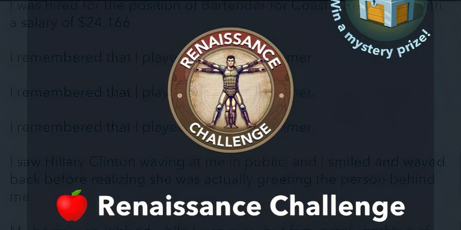 How to Complete the Renaissance Challenge