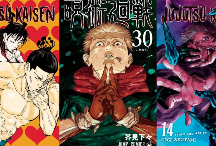 Best Jujutsu Kaisen Manga Covers