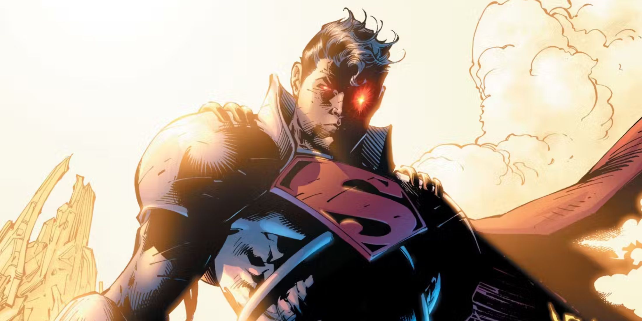 A picture of Superboy-Prime from DC Comics