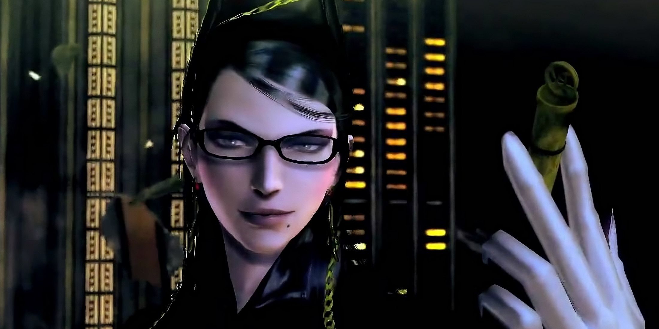 Bayonetta Close Up Shot