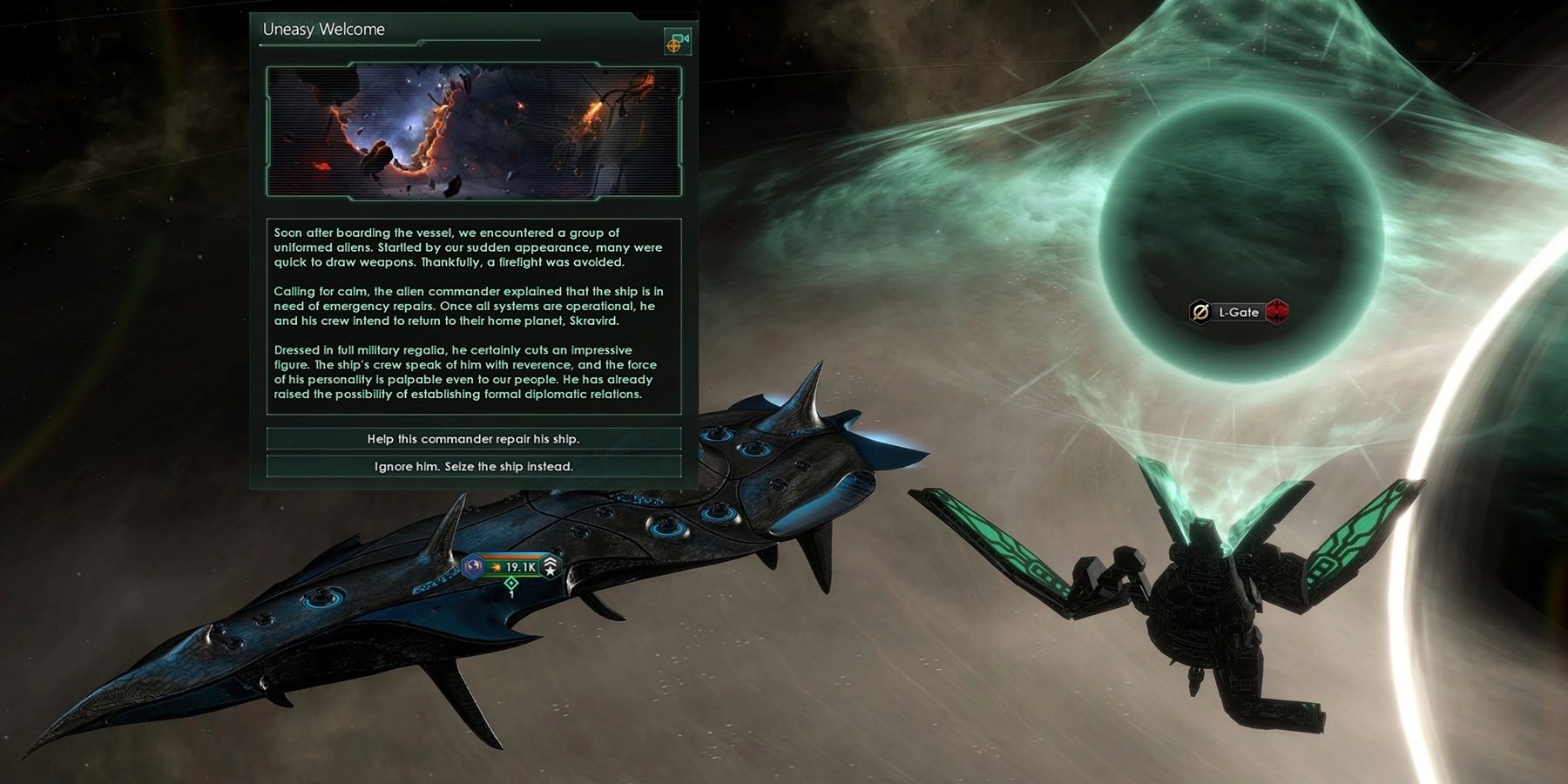 Political Strategy Games- Stellaris