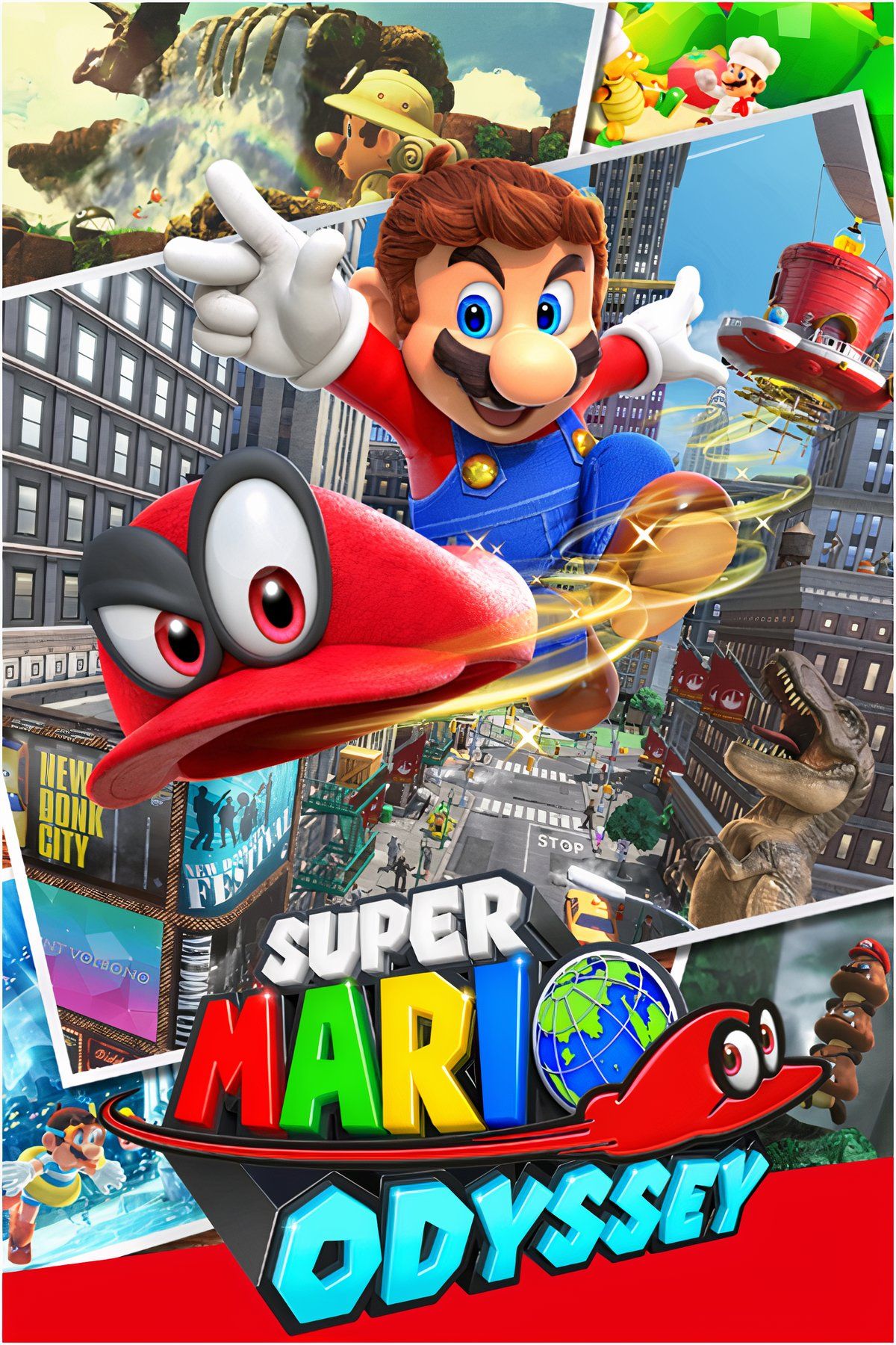 Super Mario Odyssey Tag Page Cover Art