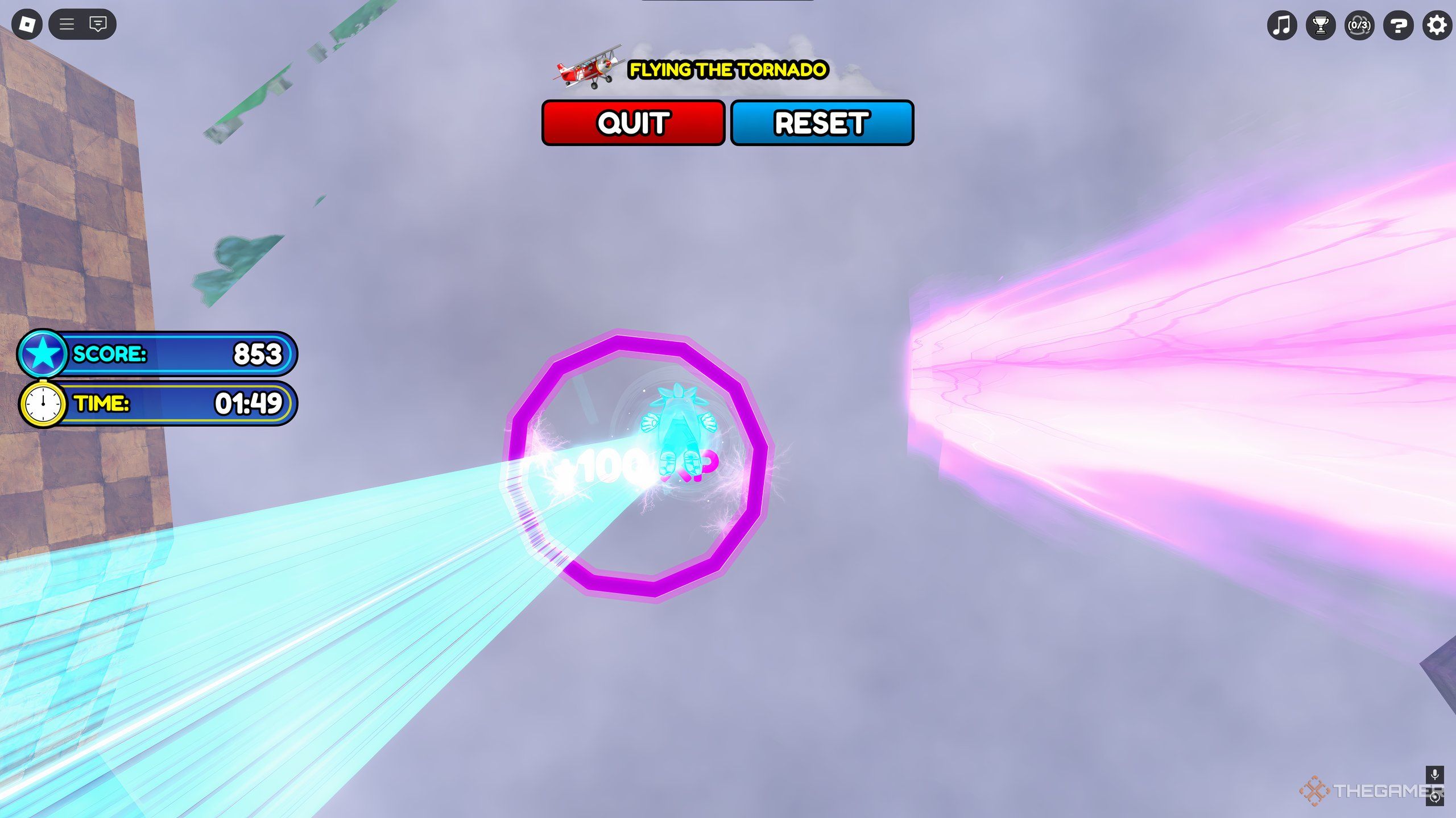 The final part of the Tornado Assault Event in Roblox: Sonic Speed Simulator.