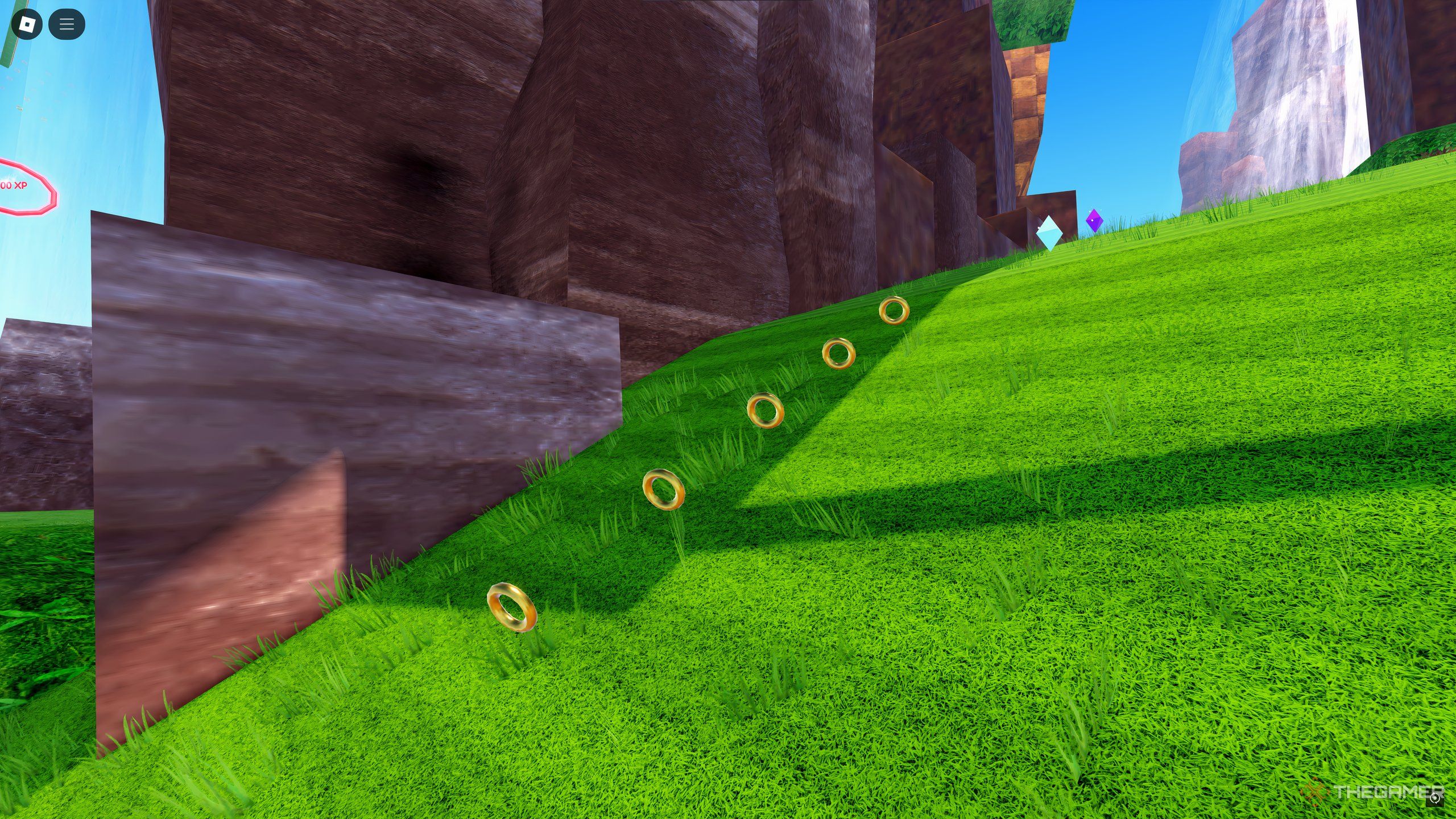 Rings, collectables found all across the world in Roblox: Sonic Speed Simulator.