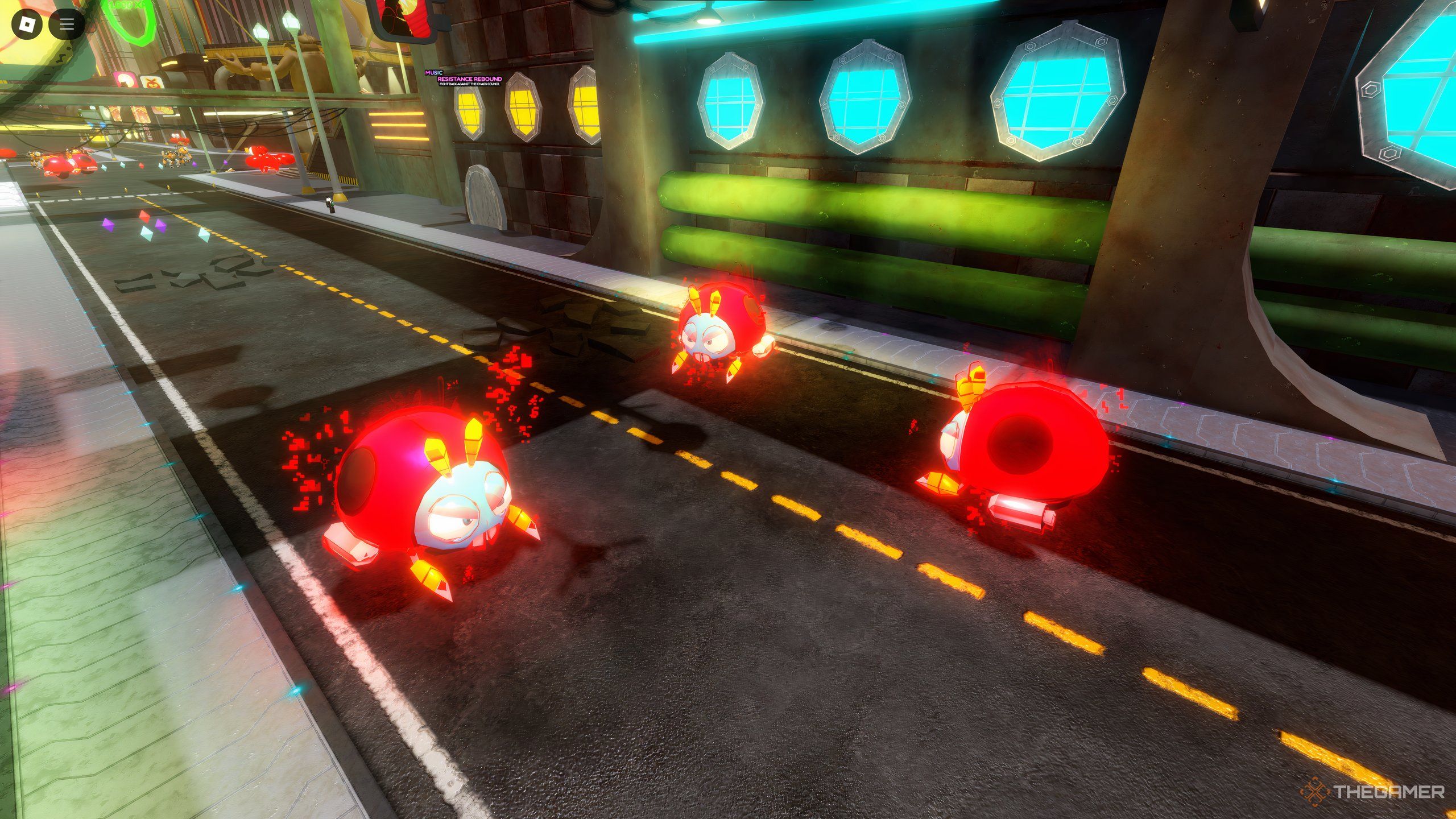 Phantoms, spawning for the Super Shadow Event in Roblox: Sonic Speed Simulator.