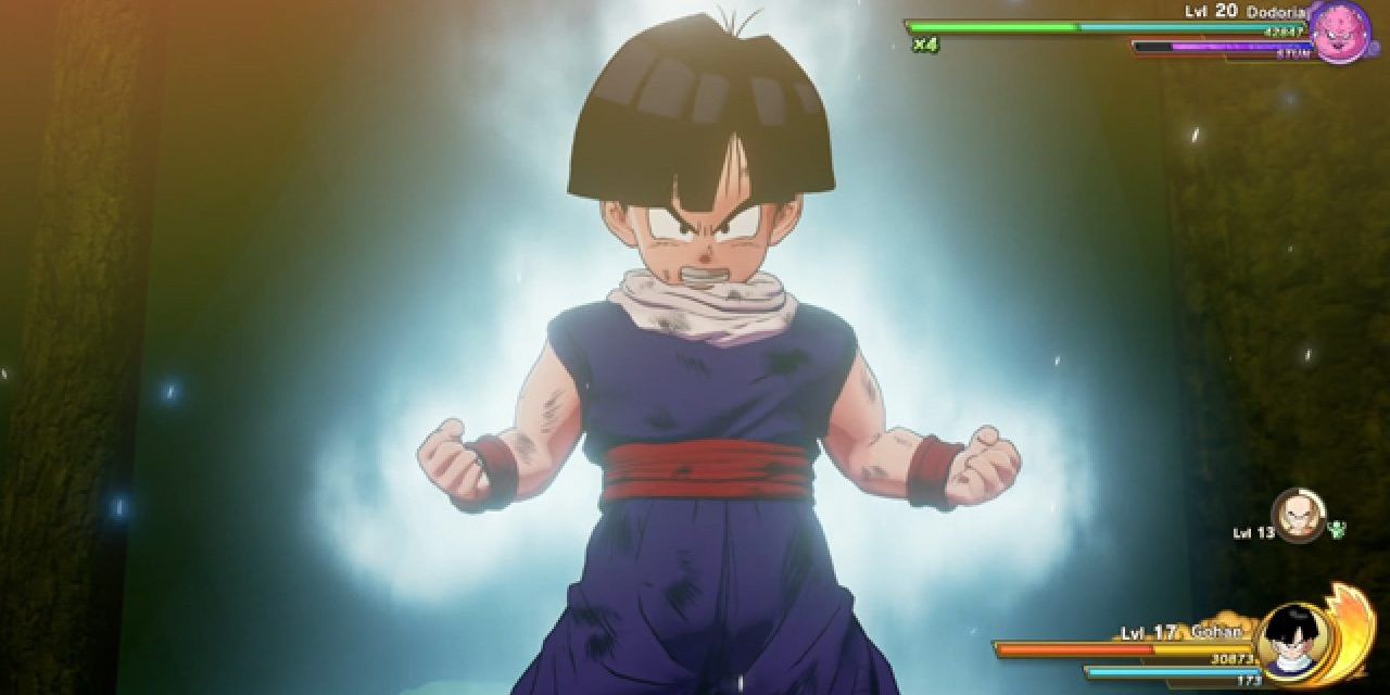 Kid Gohan in Dragon Ball Z Kakarot