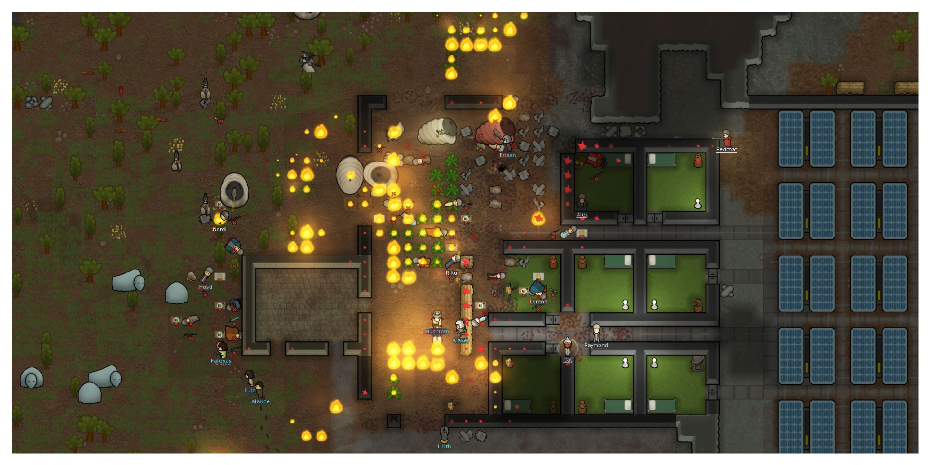 RimWorld - Steam Screenshot (A Colony On Fire)