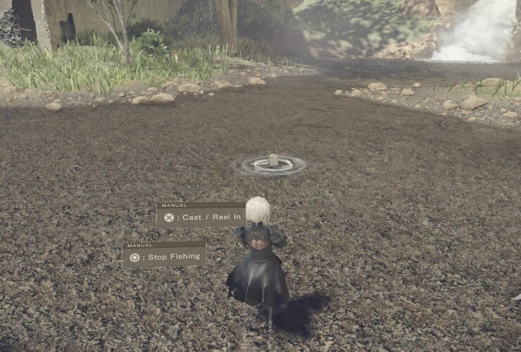 How To Fish In NieR: Automata