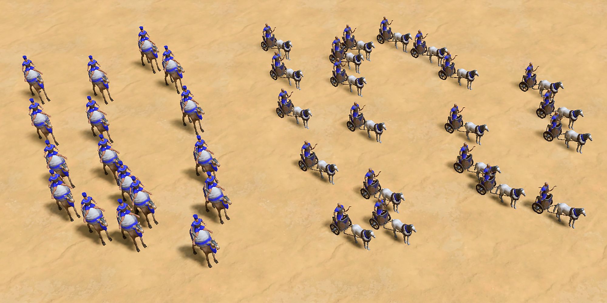 Camel Riders & Chariot Archers In Age Of Mythology Retold