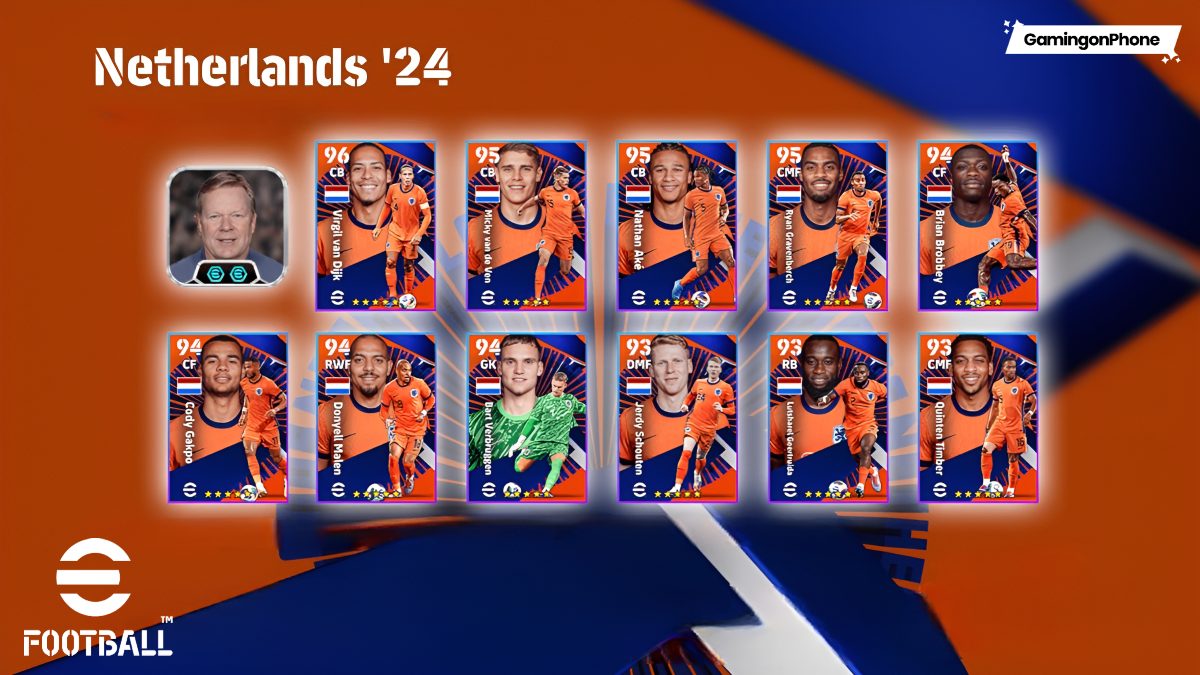 eFootball 2025 Netherlands '24 December pack