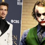 The Penguin star Colin Farrell paid tribute to Heath Ledger and Joaquin Phoenix's "extraordinary" comic book performances after winning Golden Globe