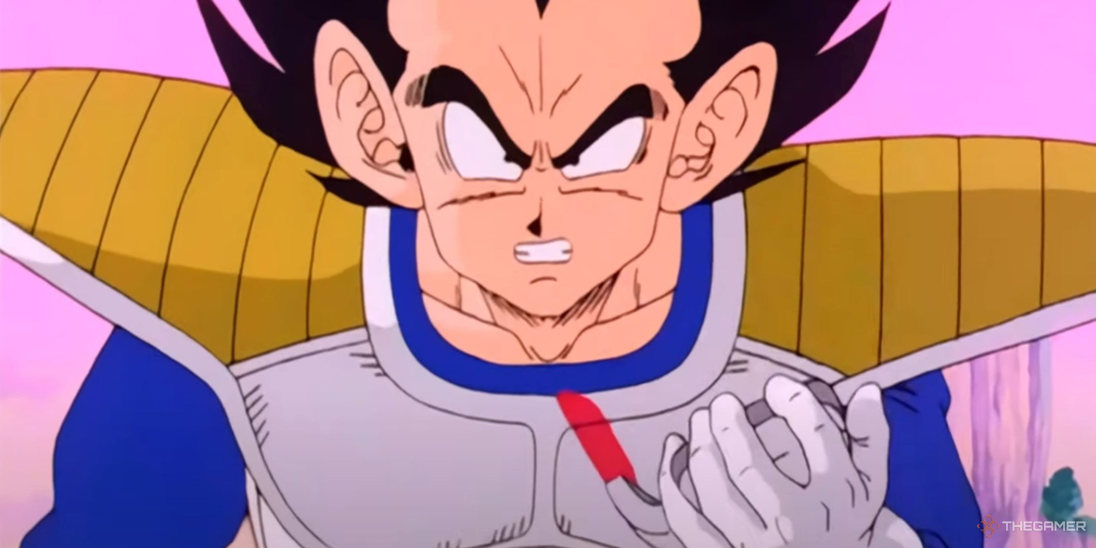 Vegeta yells his iconic line after discovering Goku's Power Level.