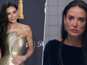 The Substance star Demi Moore reflects on a producer calling her a "popcorn actress" as she wins her first award in 45-year career at the Golden Globes: "I thought maybe this was it"